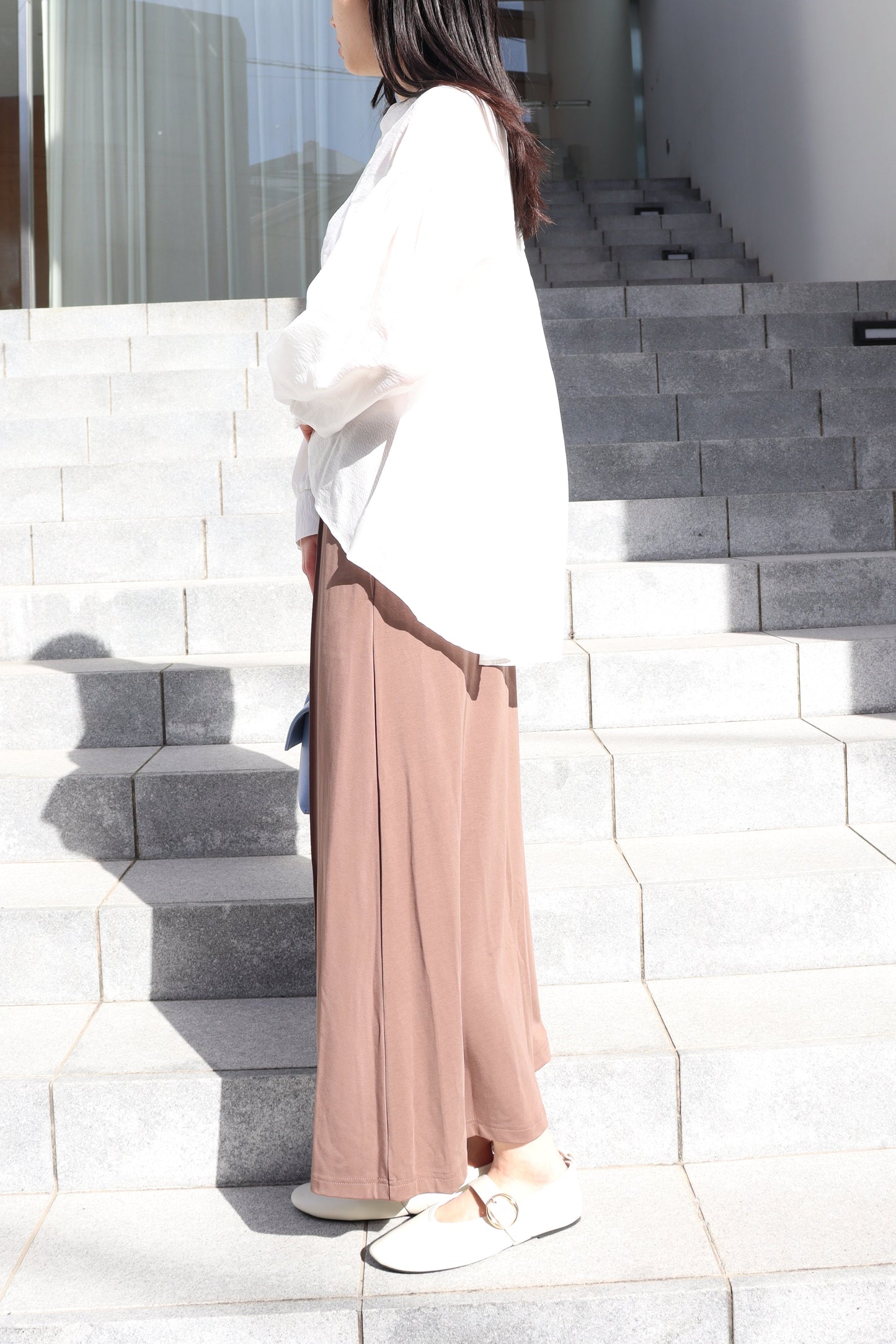 【ACUTA】 シアージャガードタックブラウス