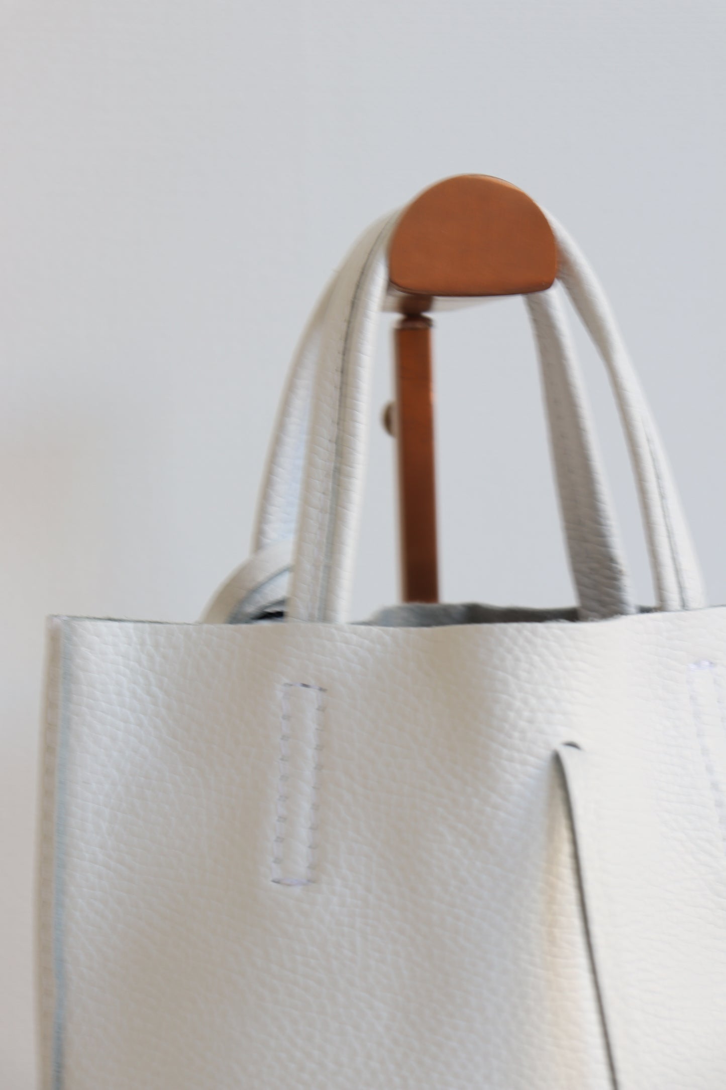 【MILLELA FIRENZE】シュリンクレザーミニトートバッグ