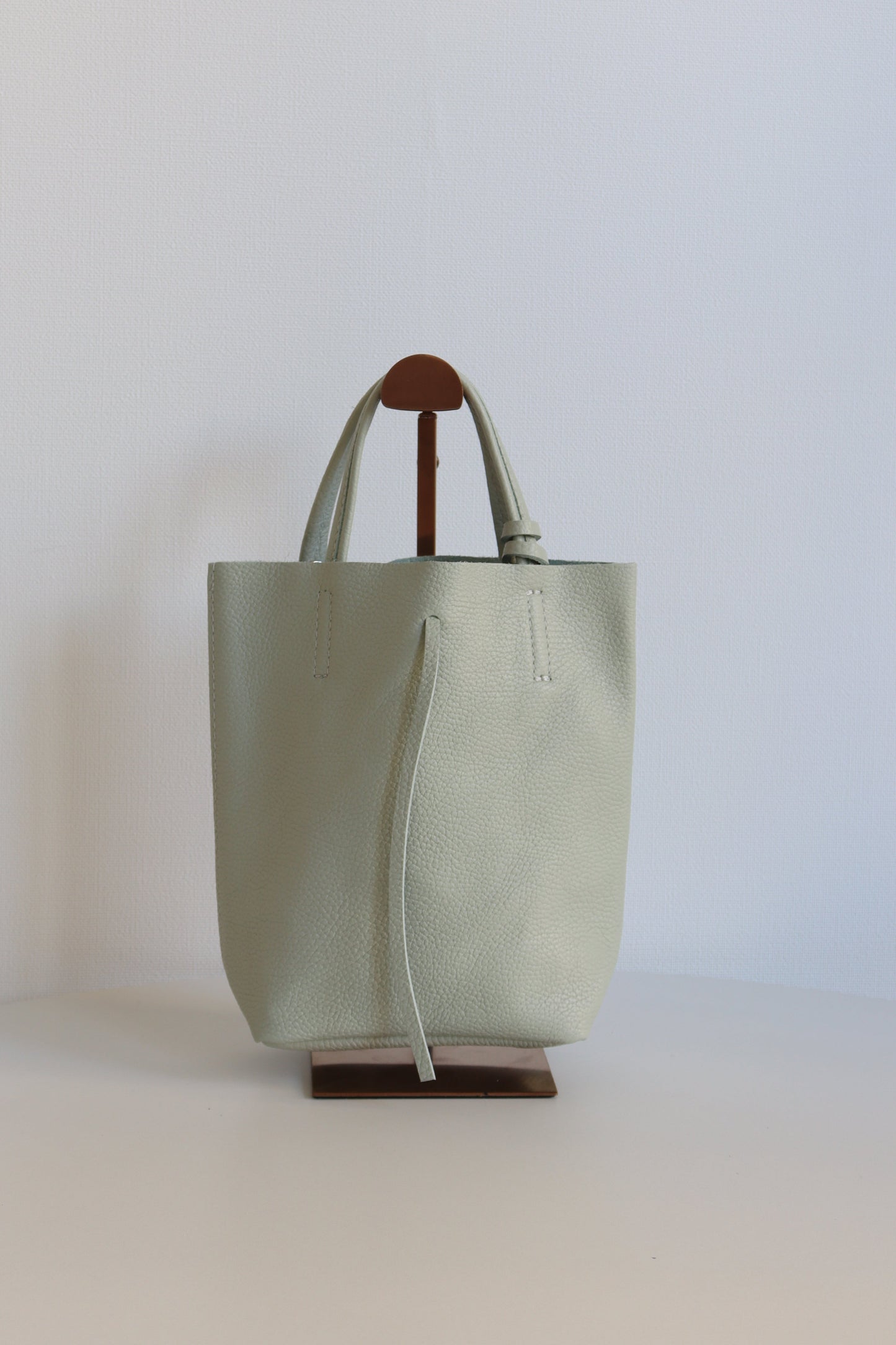 【MILLELA FIRENZE】シュリンクレザーミニトートバッグ