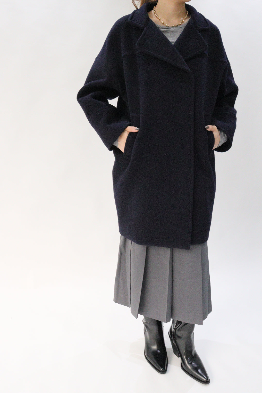 ACUTA アクータ】【ACUTA】トロストレッチワイドプリーツ