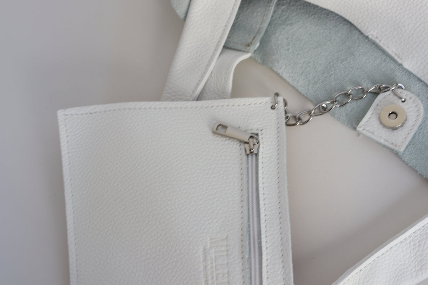 【MILLELA  FIRENZE】 ビッグレザートートバッグ