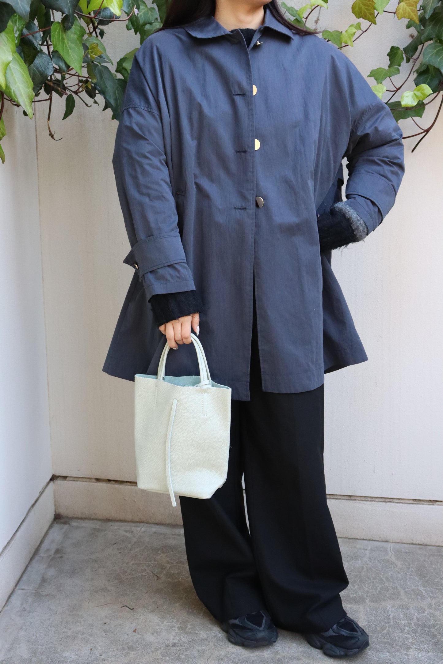 【MILLELA FIRENZE】シュリンクレザーミニトートバッグ