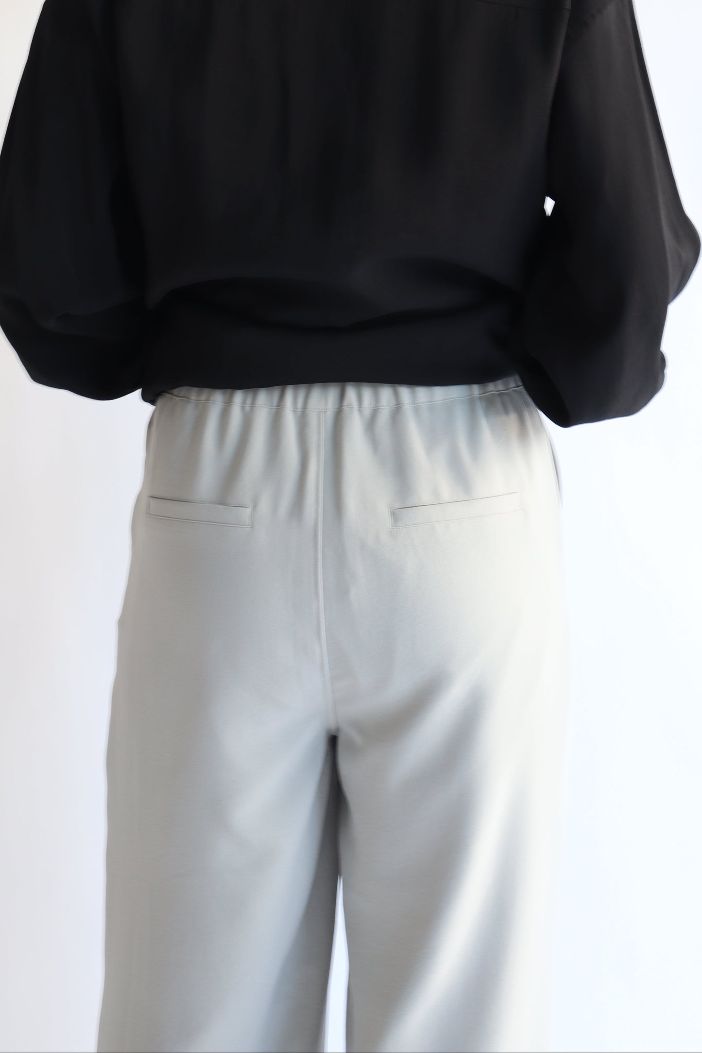 【ACUTA】2WAYジョーゼットワンタックパンツ