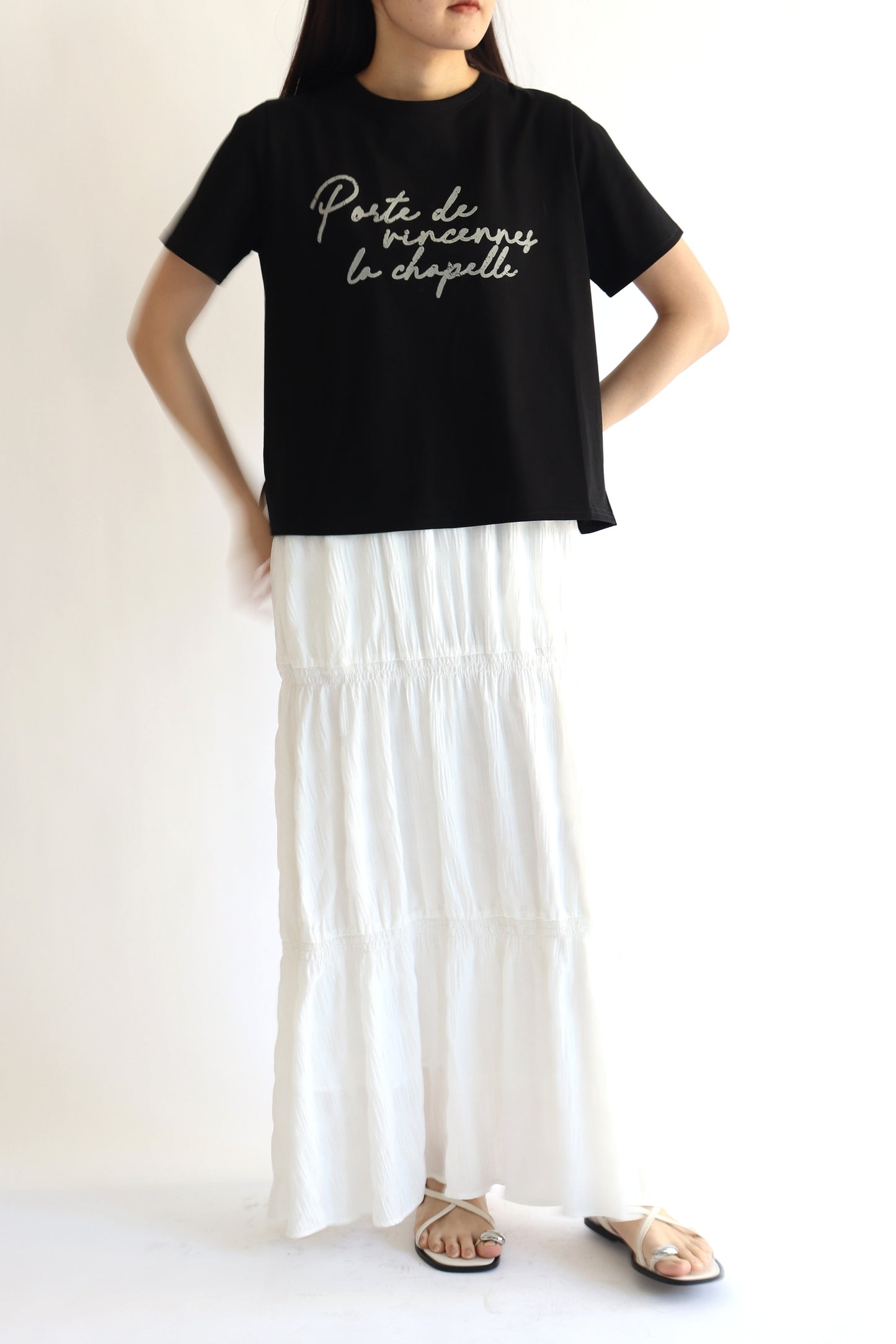 【ACUTA】 かすれロゴTシャツ