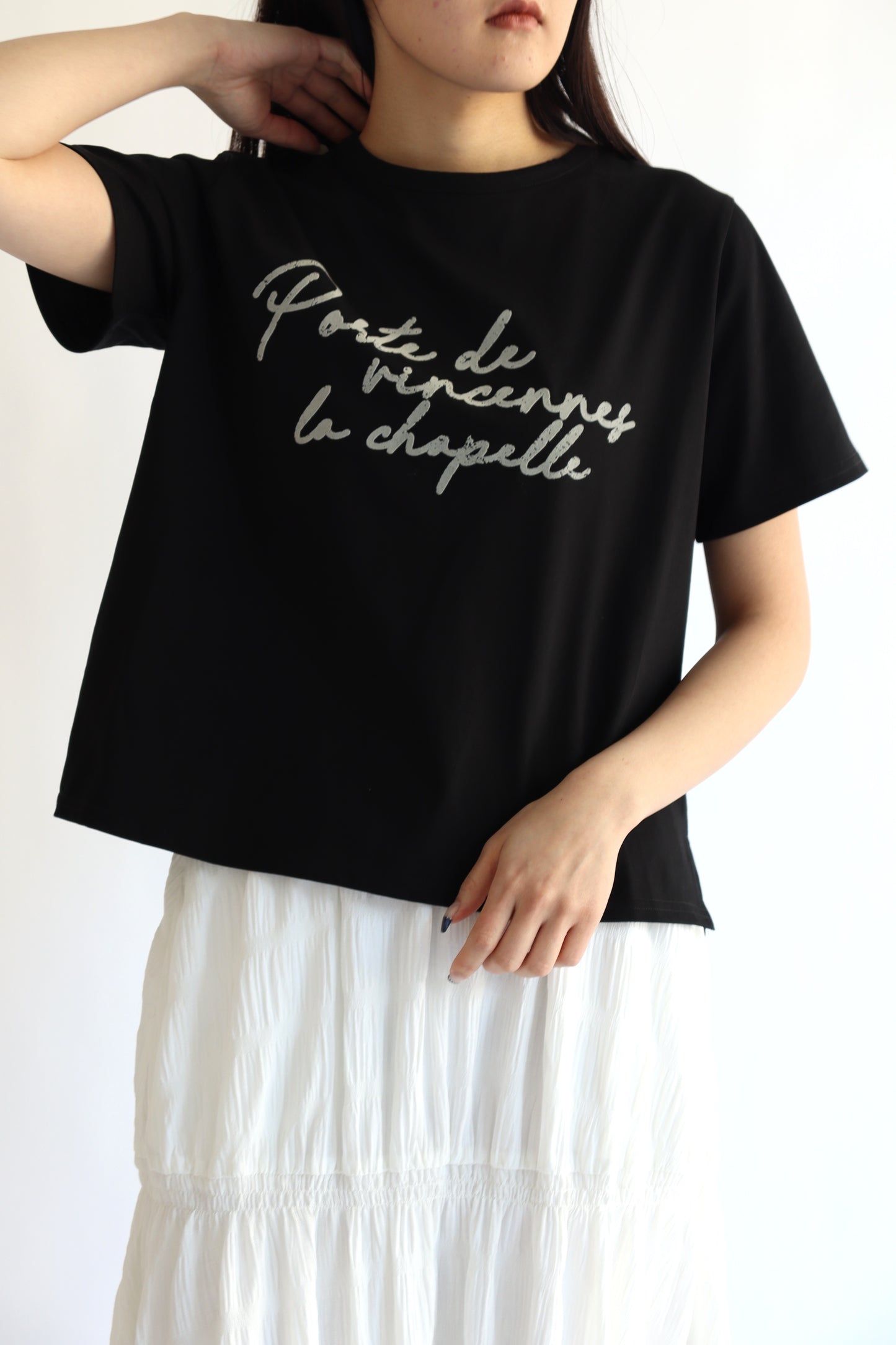 【ACUTA】 かすれロゴTシャツ