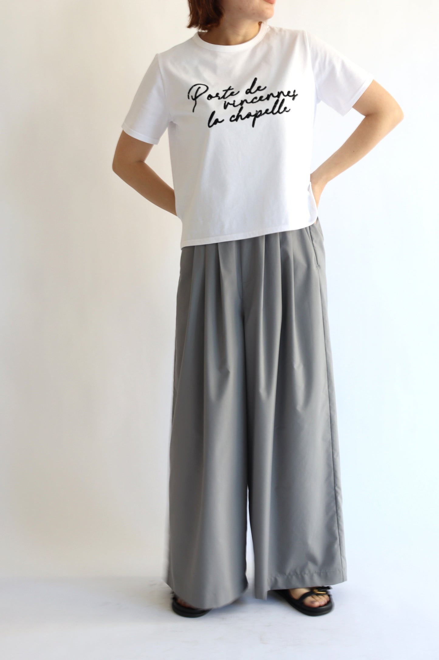 【ACUTA】 かすれロゴTシャツ