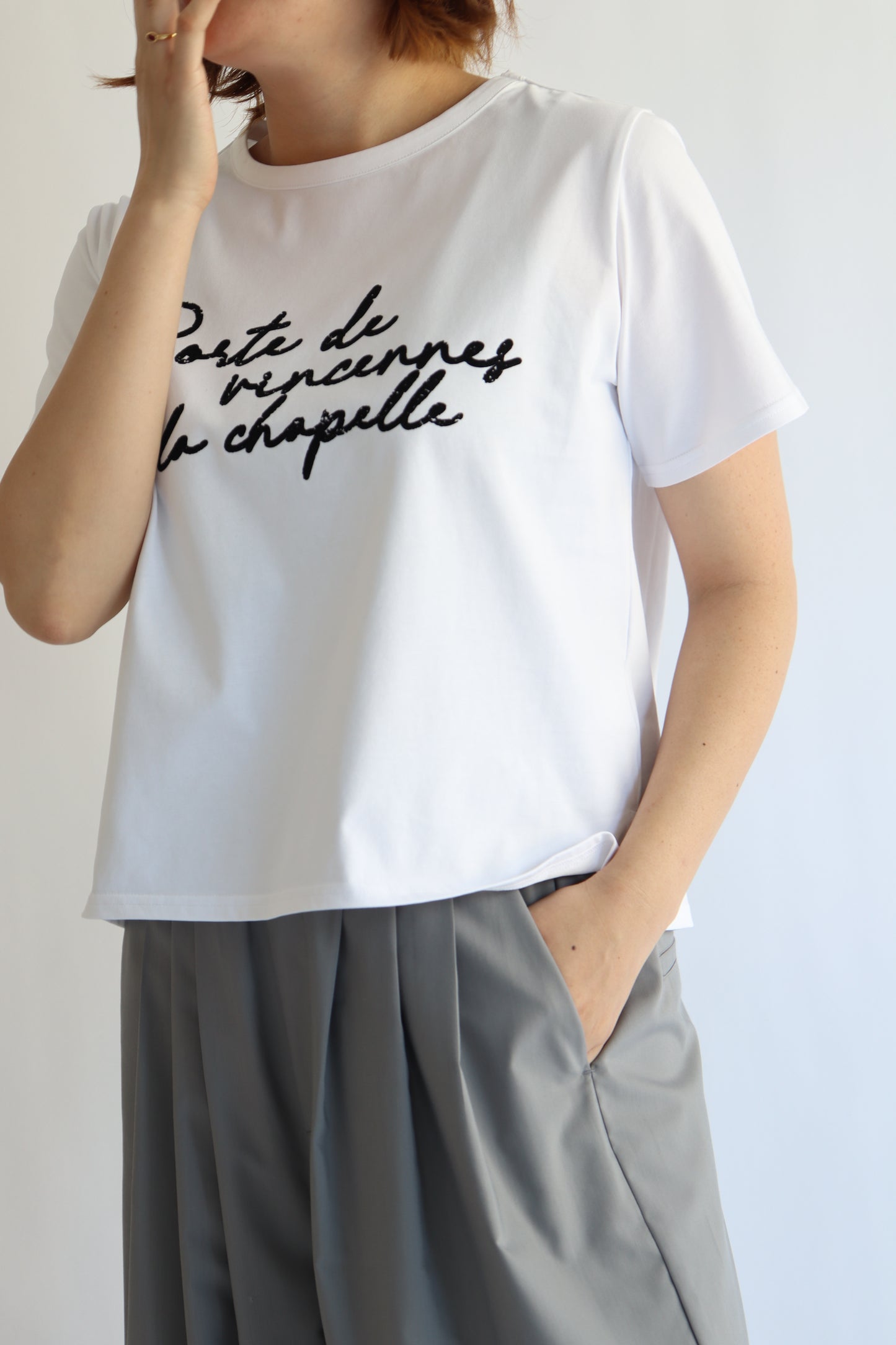 【ACUTA】 かすれロゴTシャツ