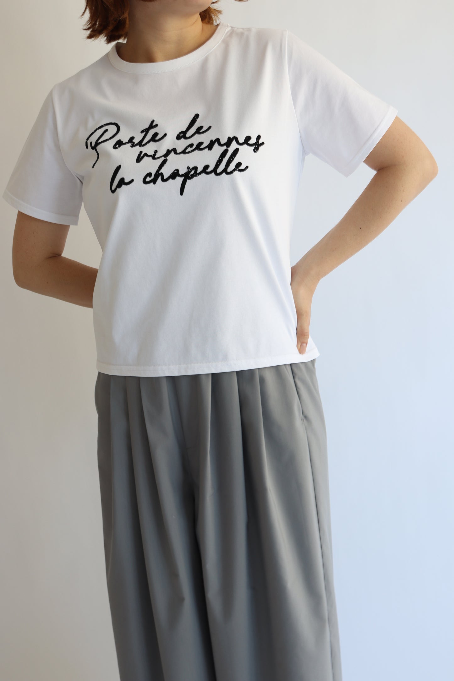 【ACUTA】 かすれロゴTシャツ