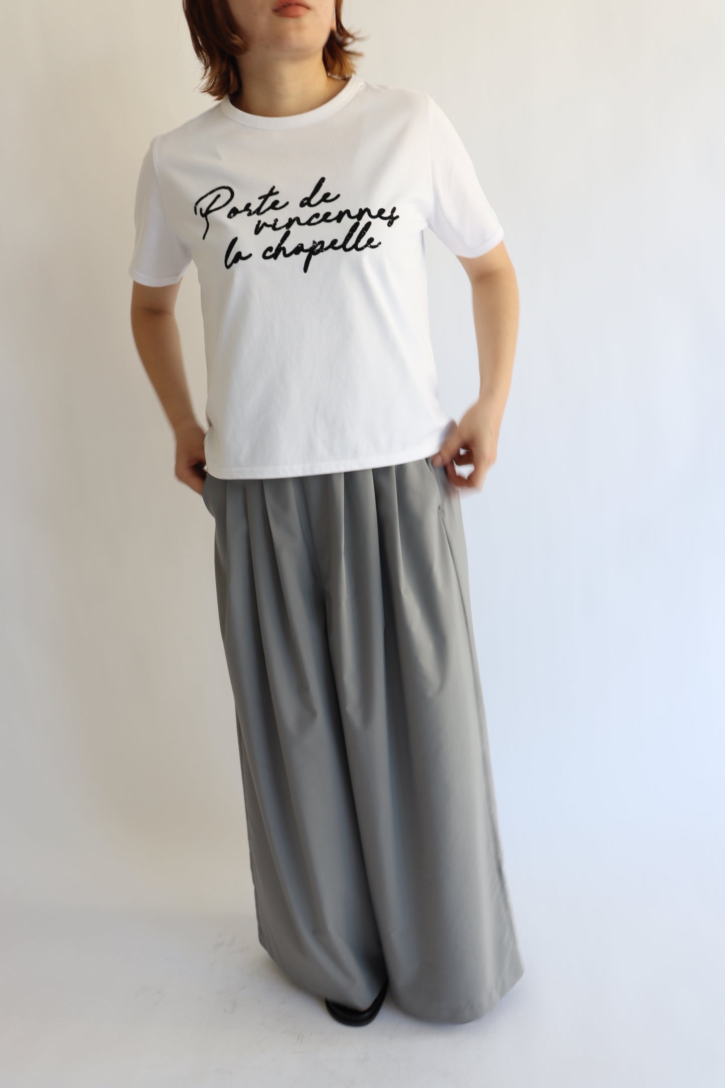 【ACUTA】 かすれロゴTシャツ