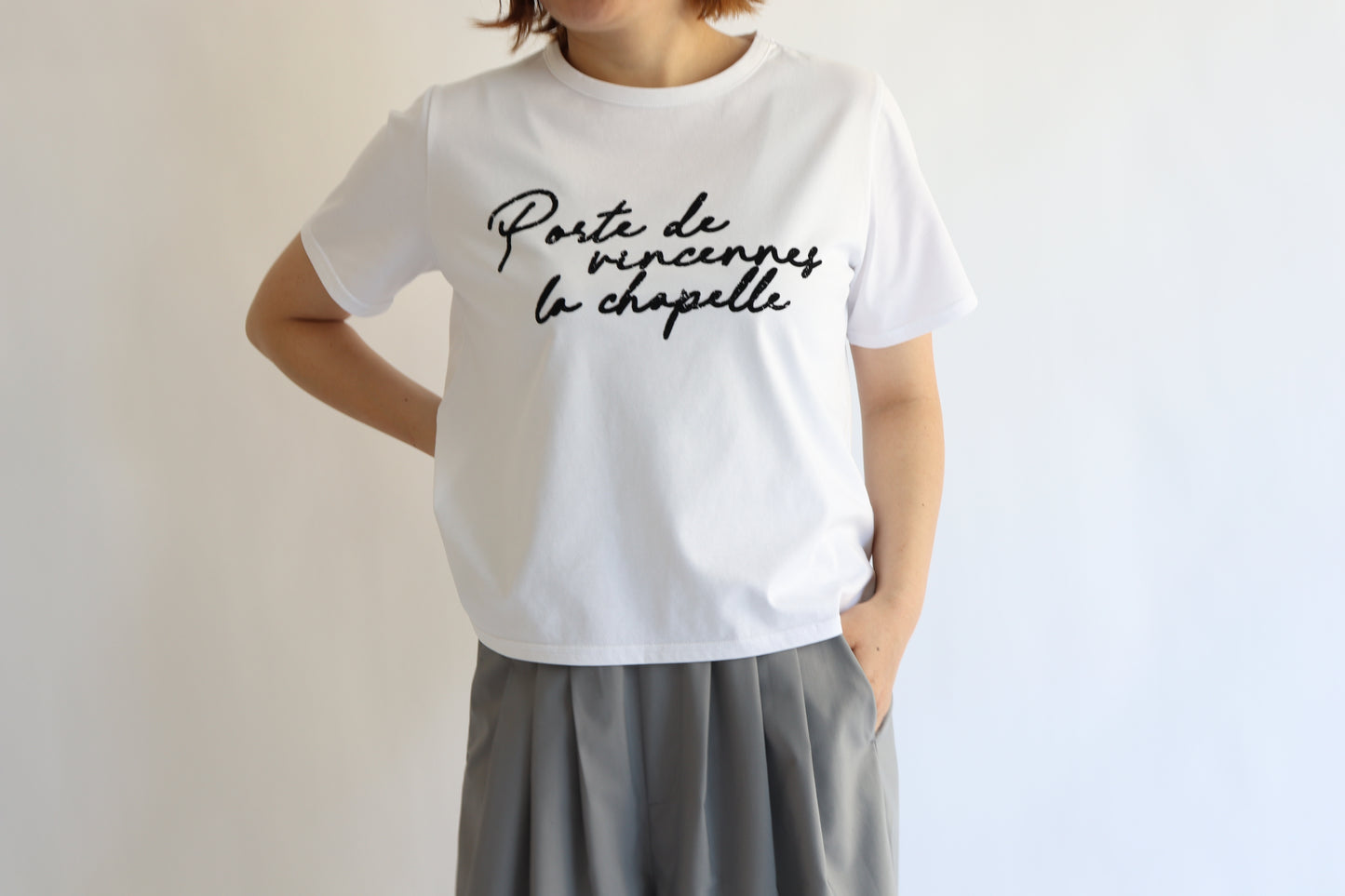 【ACUTA】 かすれロゴTシャツ