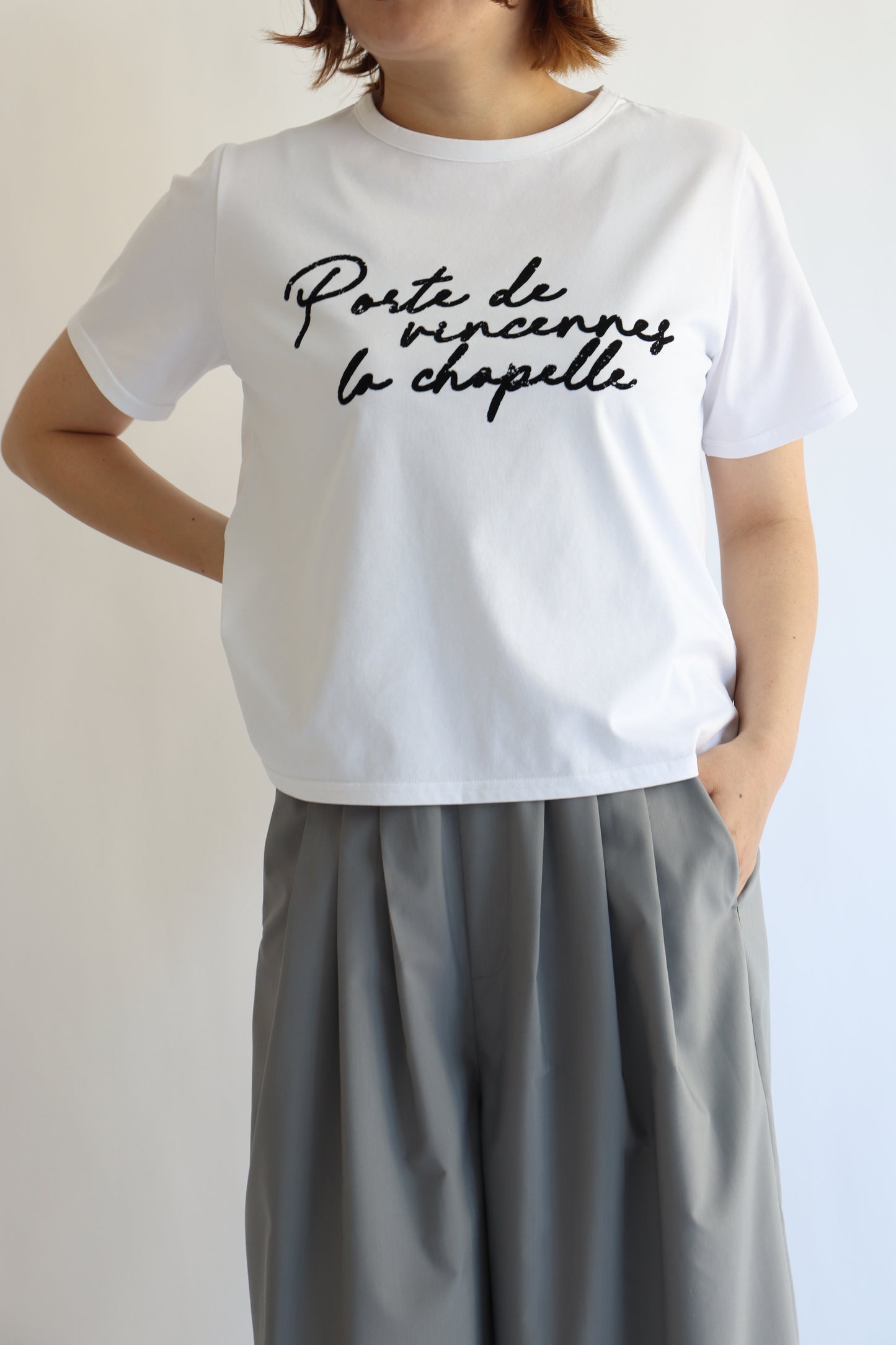 【ACUTA】 かすれロゴTシャツ