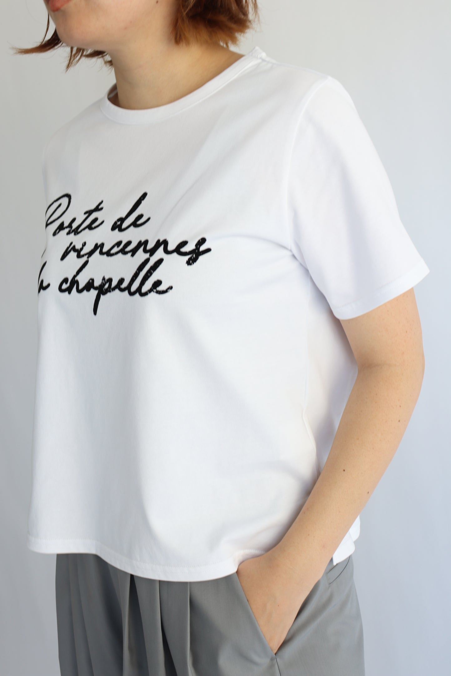 【ACUTA】 かすれロゴTシャツ