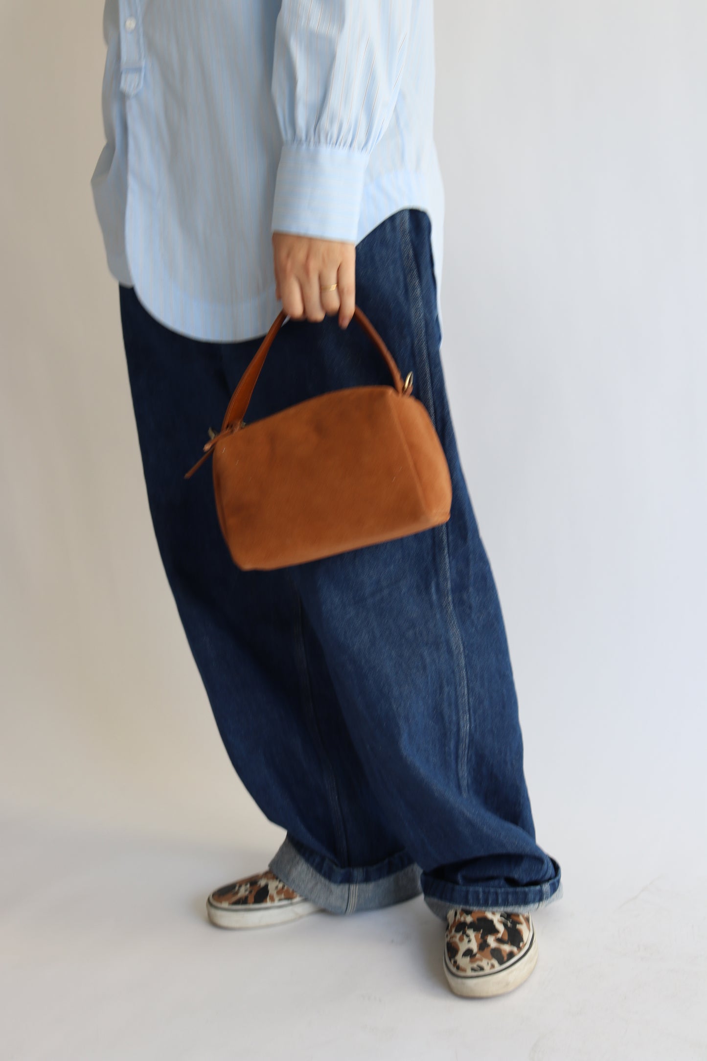 【MILLELA  FIRENZE】スエードワンハンドルバッグ