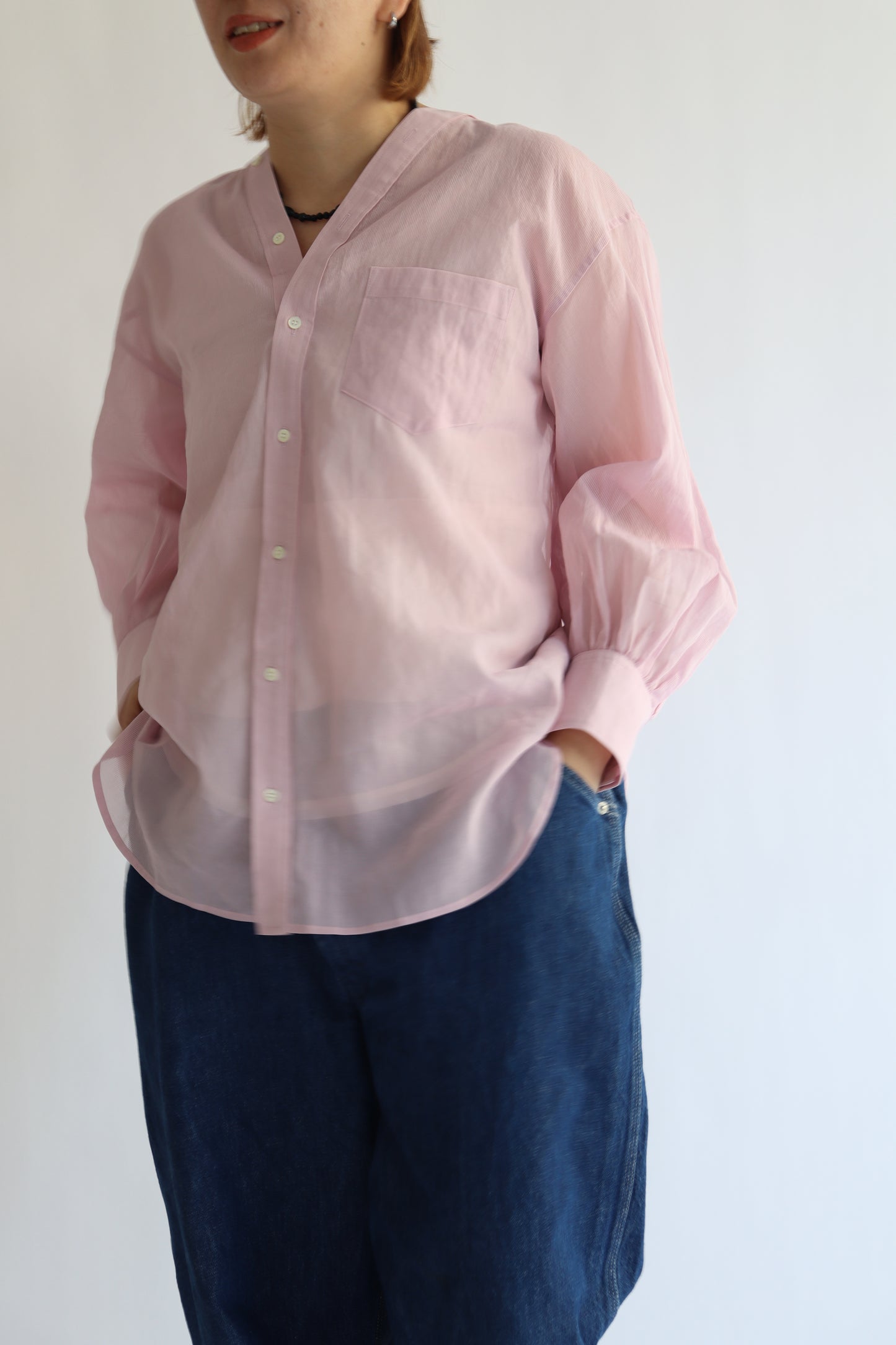 【ACUTA】 アキハストライプシャツ