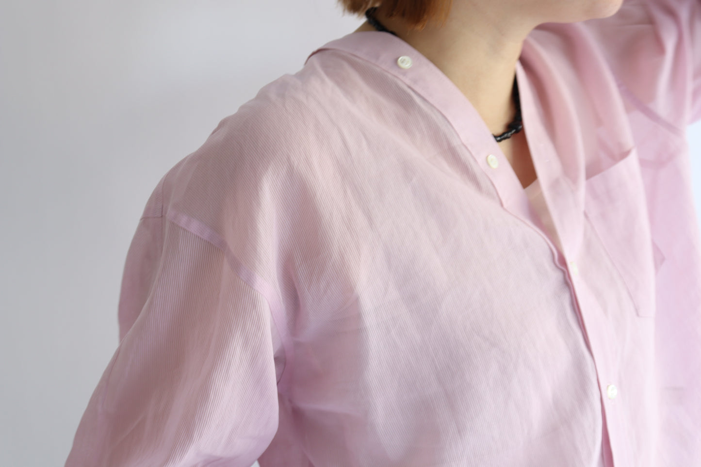 【ACUTA】 アキハストライプシャツ