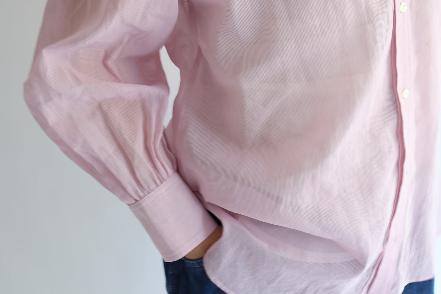 【ACUTA】 アキハストライプシャツ