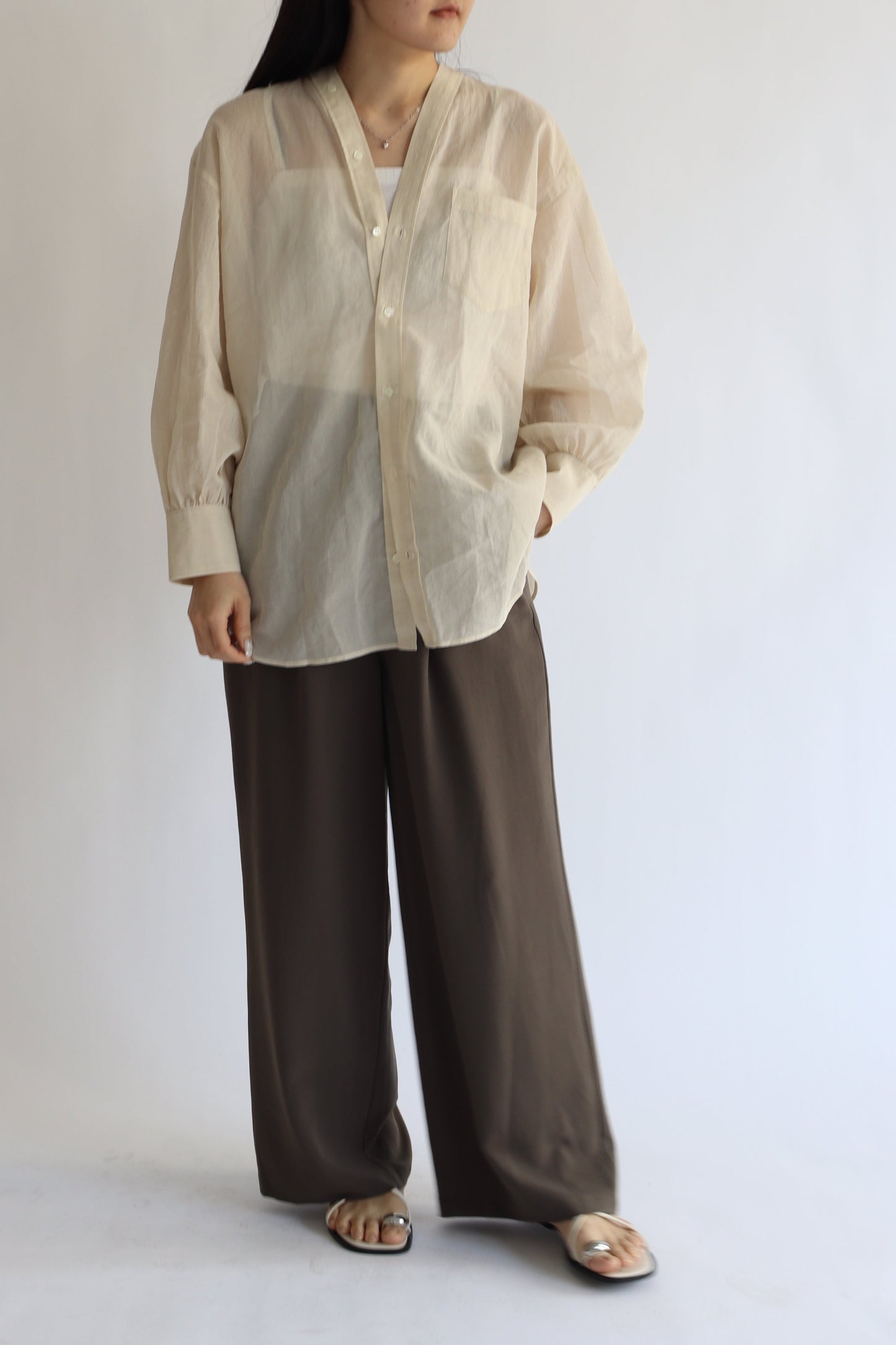 【ACUTA】 アキハストライプシャツ