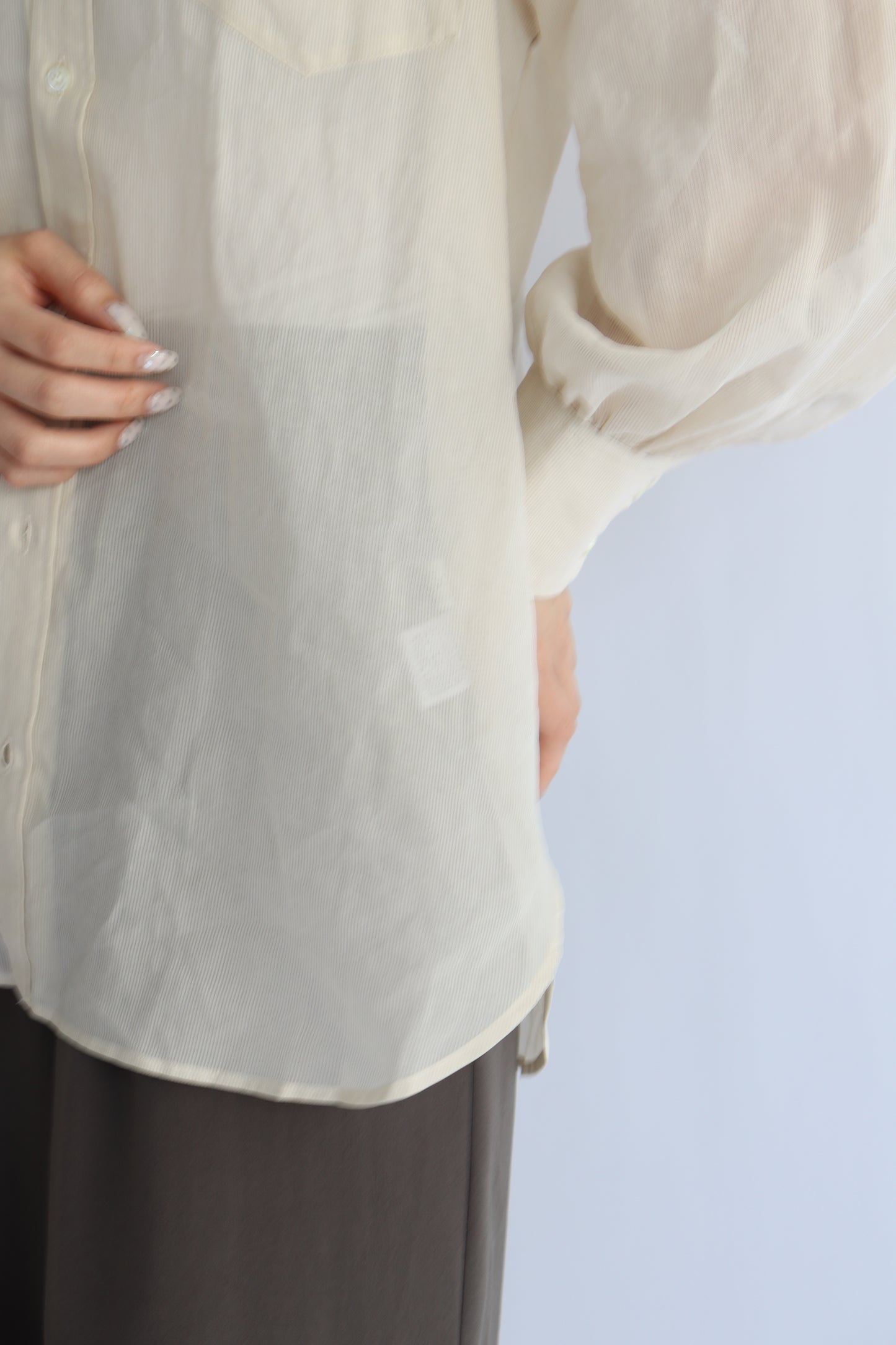 【ACUTA】 アキハストライプシャツ