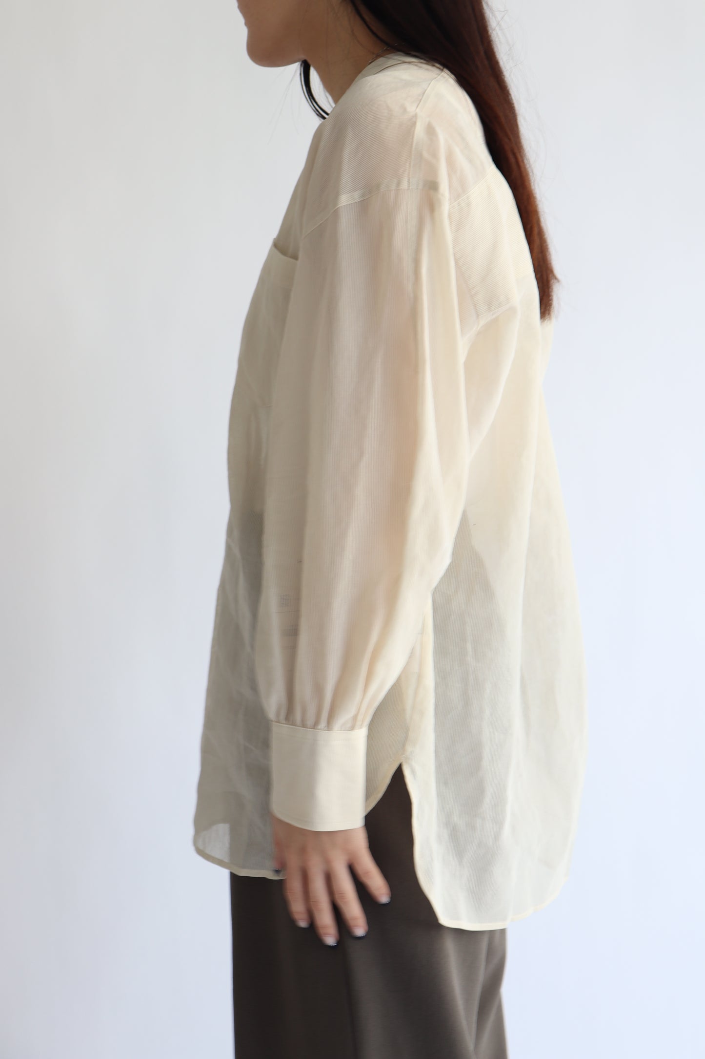 【ACUTA】 アキハストライプシャツ