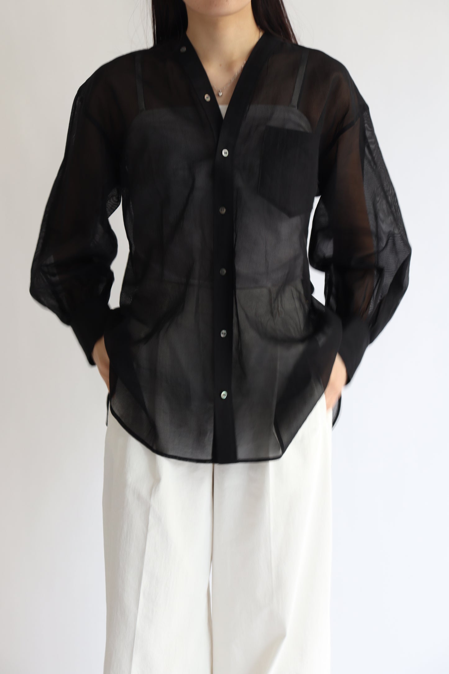 【ACUTA】 アキハストライプシャツ