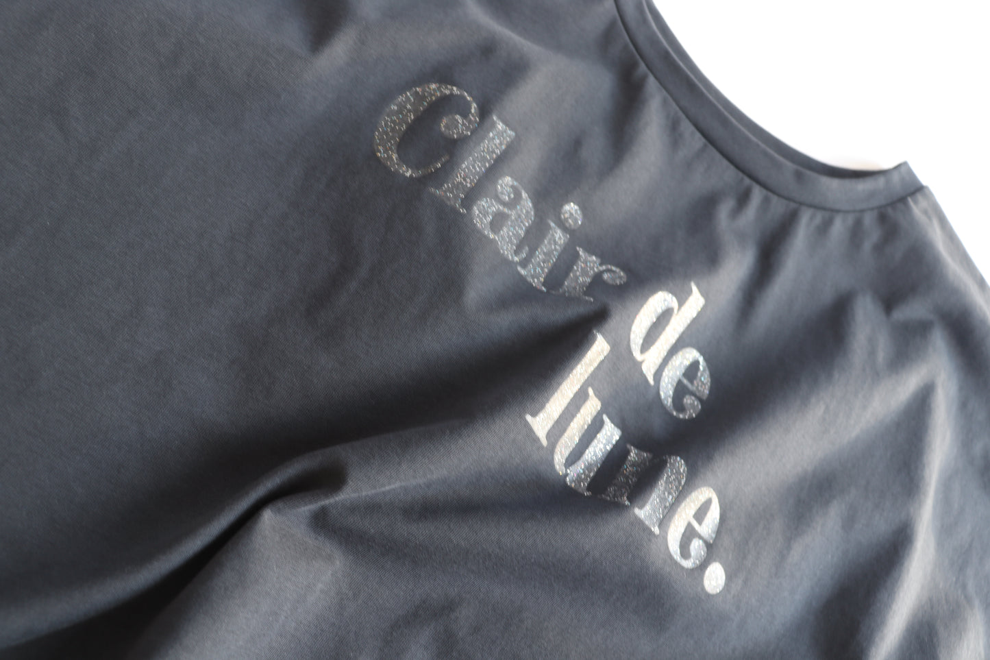 【ACUTA】グリッタープリントTシャツ