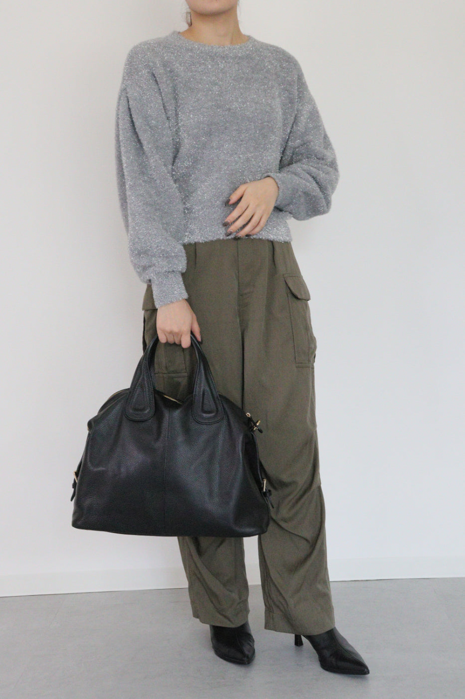 MILLELA FIRENZE】サイドベルトボストンバッグ ミレッラフィレンツェ