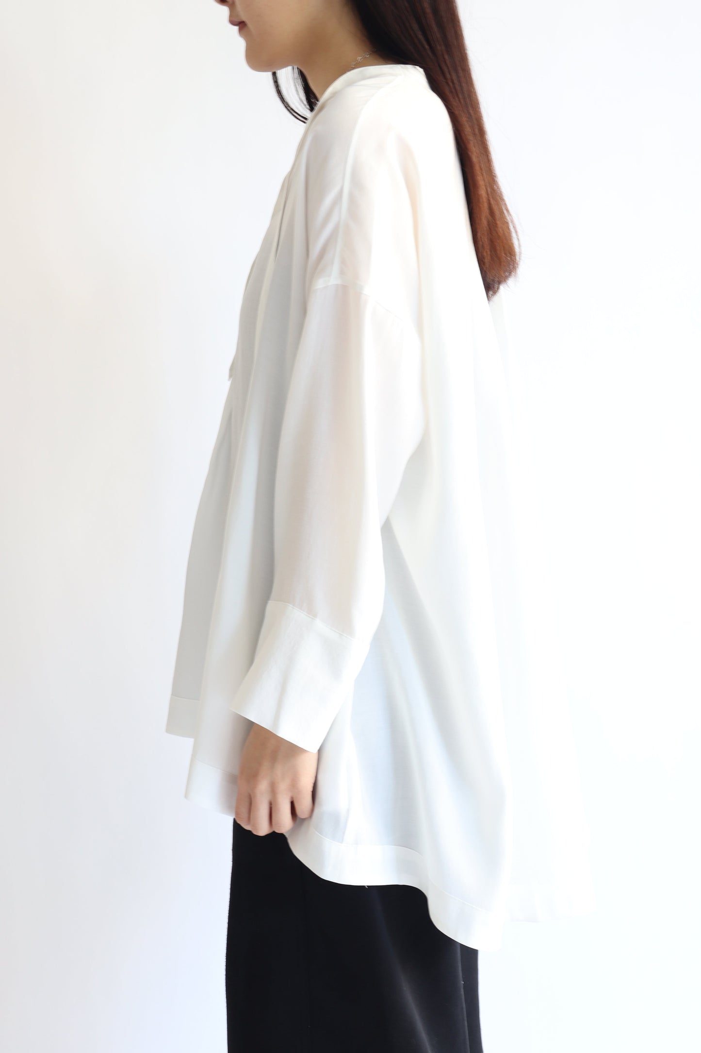 【ACUTA】タイ付きブザムシャツ