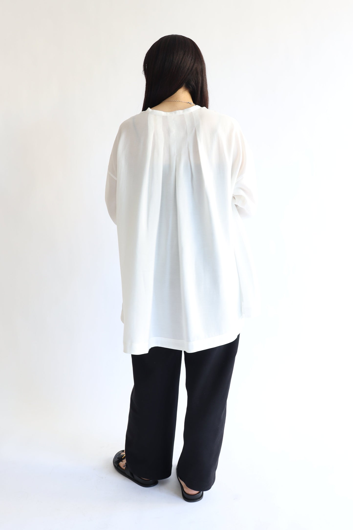 【ACUTA】タイ付きブザムシャツ