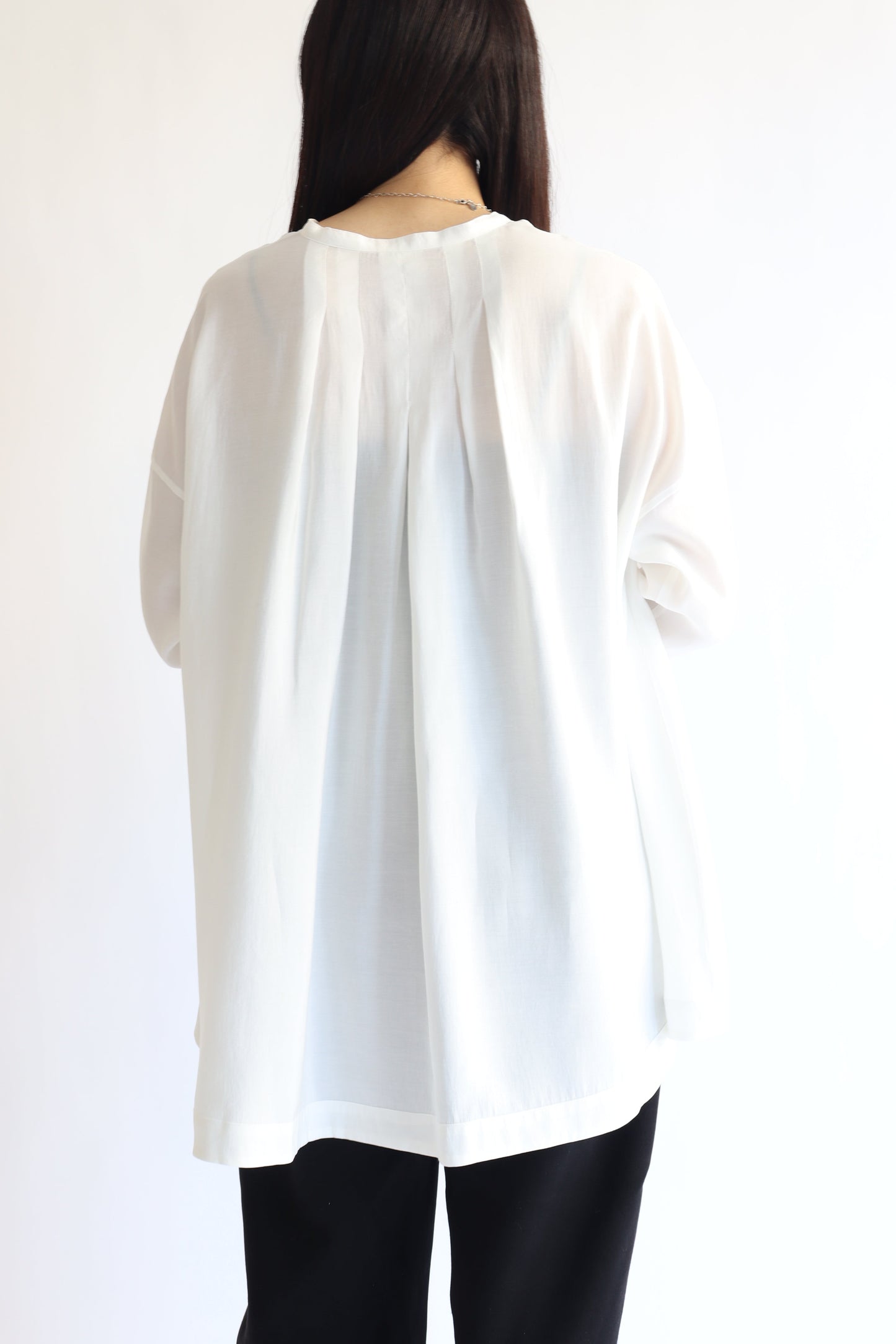 【ACUTA】タイ付きブザムシャツ