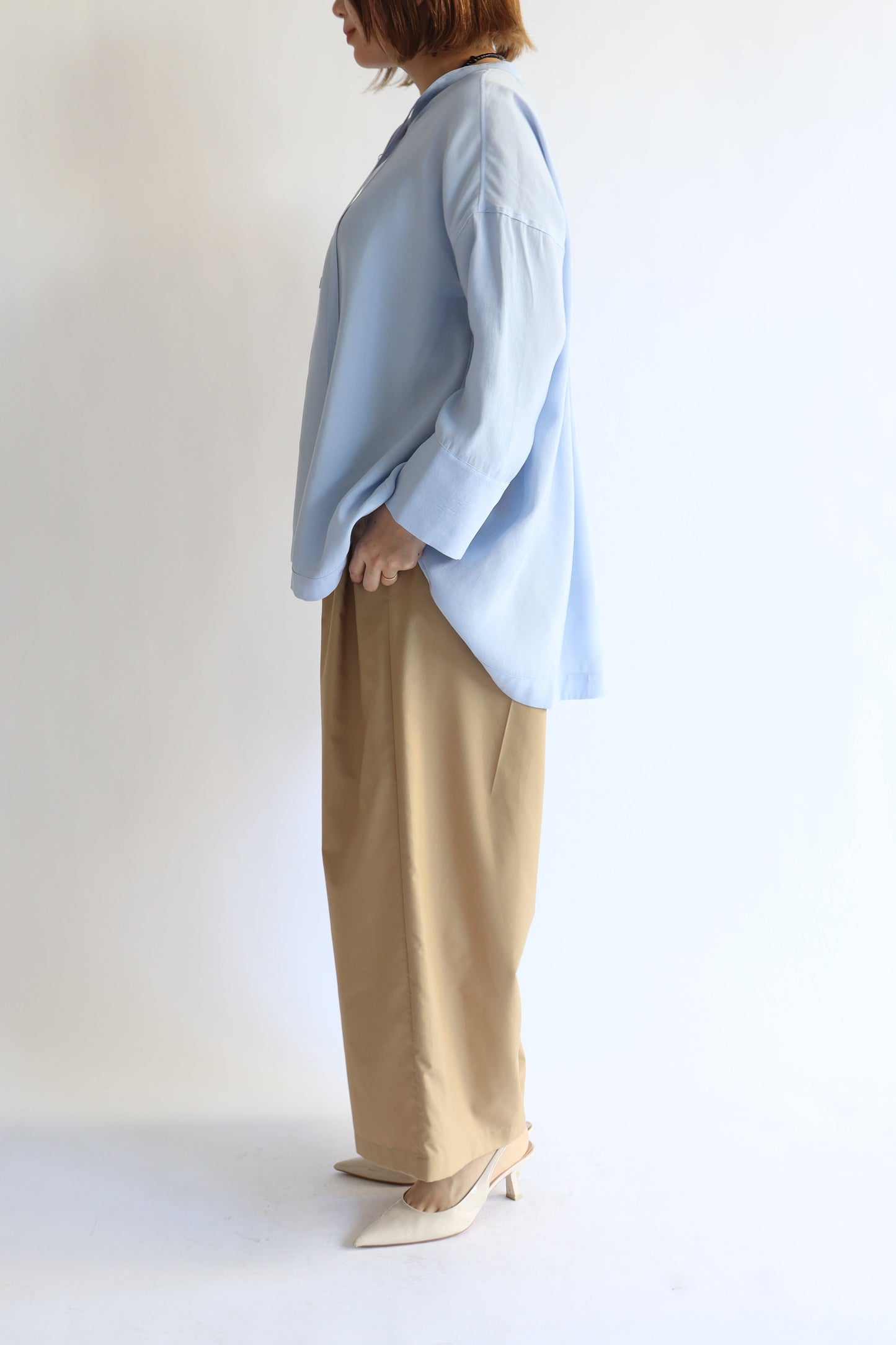 【ACUTA】タイ付きブザムシャツ