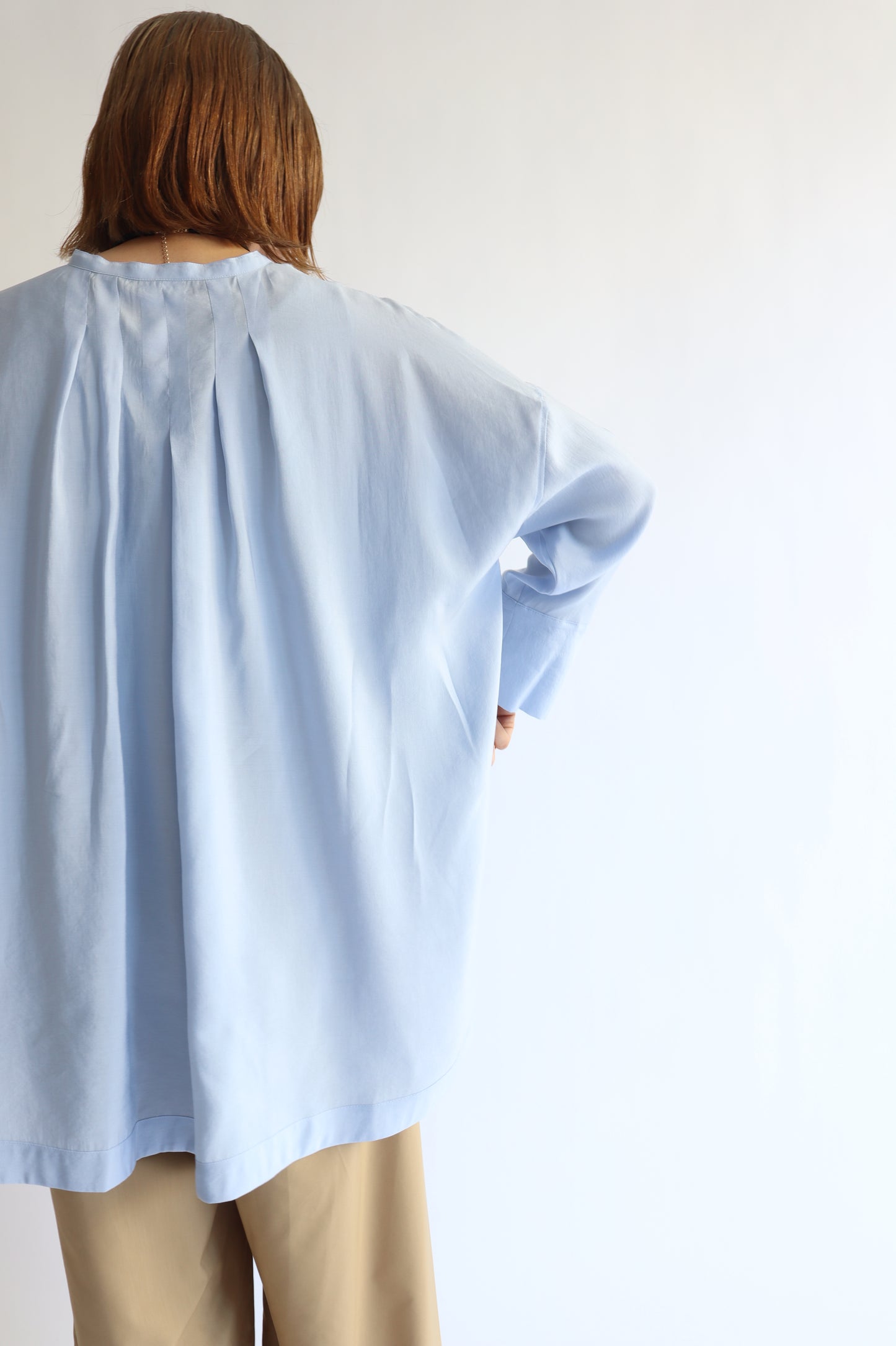 【ACUTA】タイ付きブザムシャツ