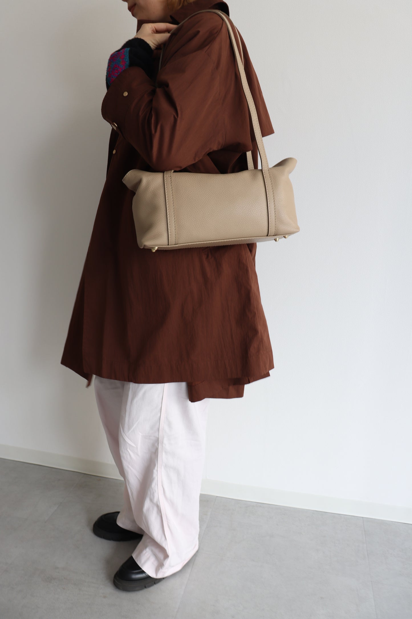 【MILLELA  FIRENZE】レクタングルショルダーバッグ