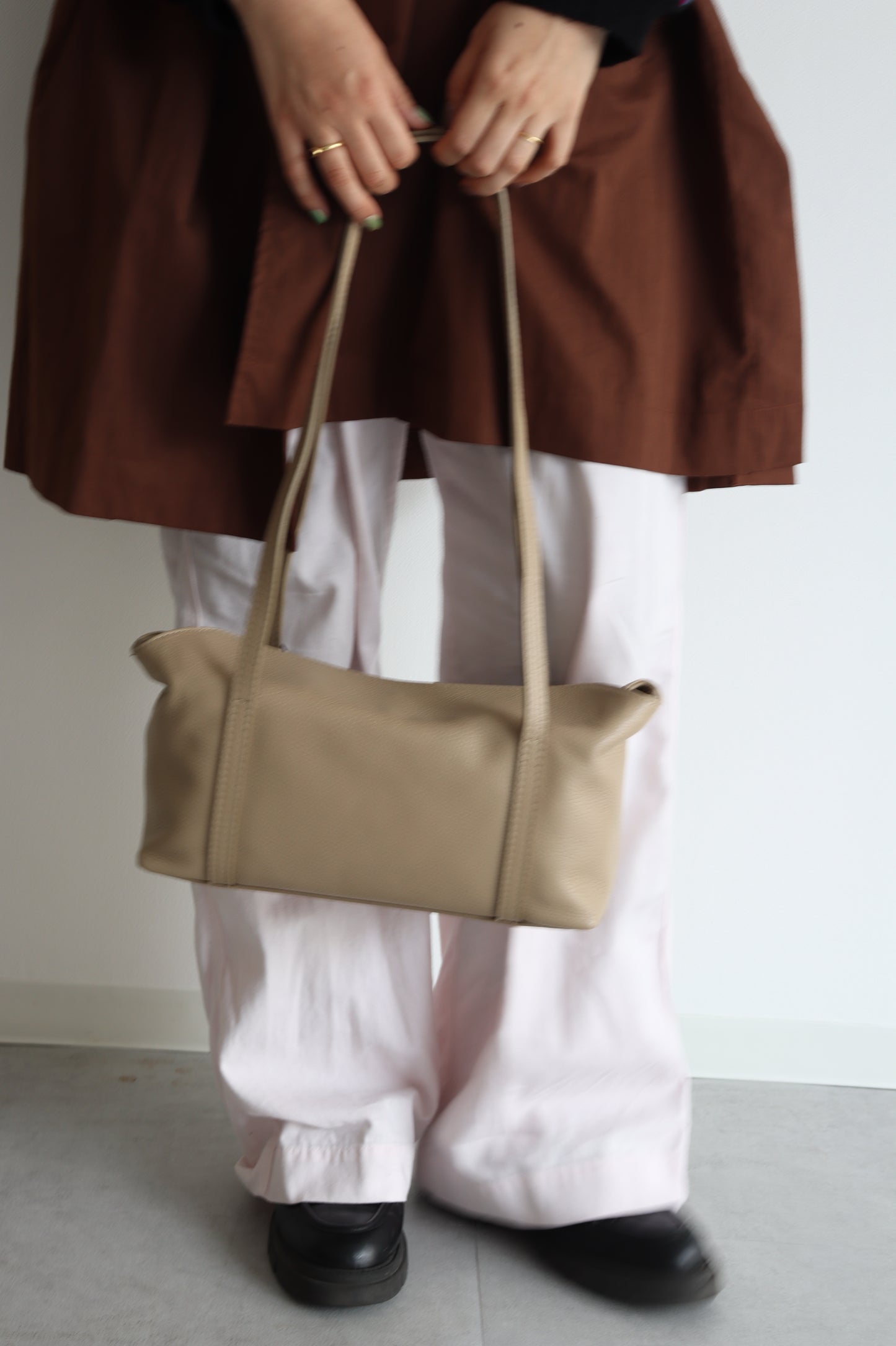 【MILLELA  FIRENZE】レクタングルショルダーバッグ