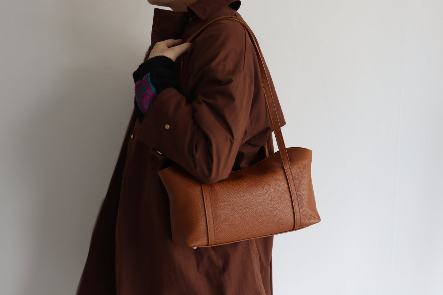 【MILLELA  FIRENZE】レクタングルショルダーバッグ