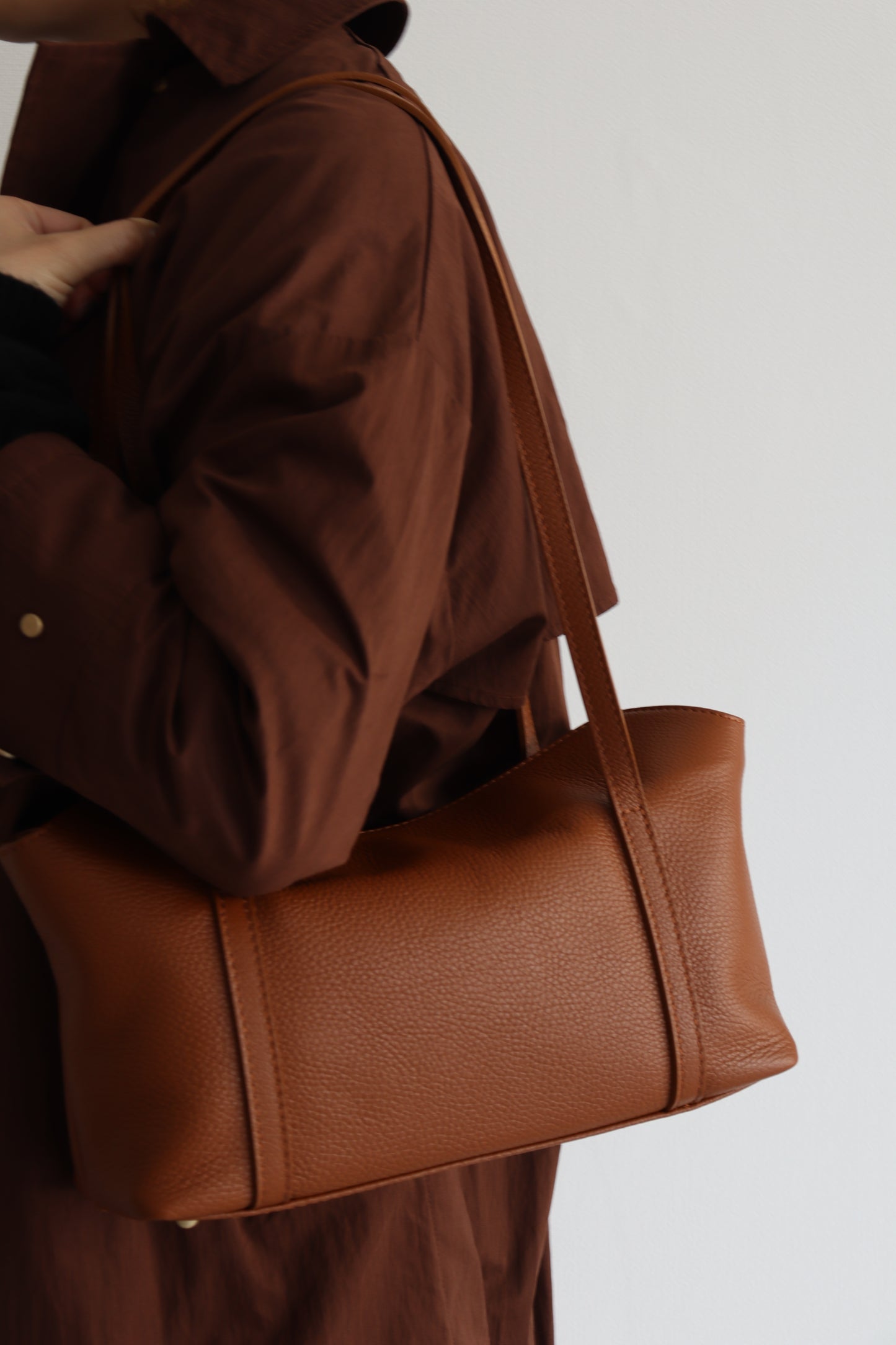 【MILLELA  FIRENZE】レクタングルショルダーバッグ