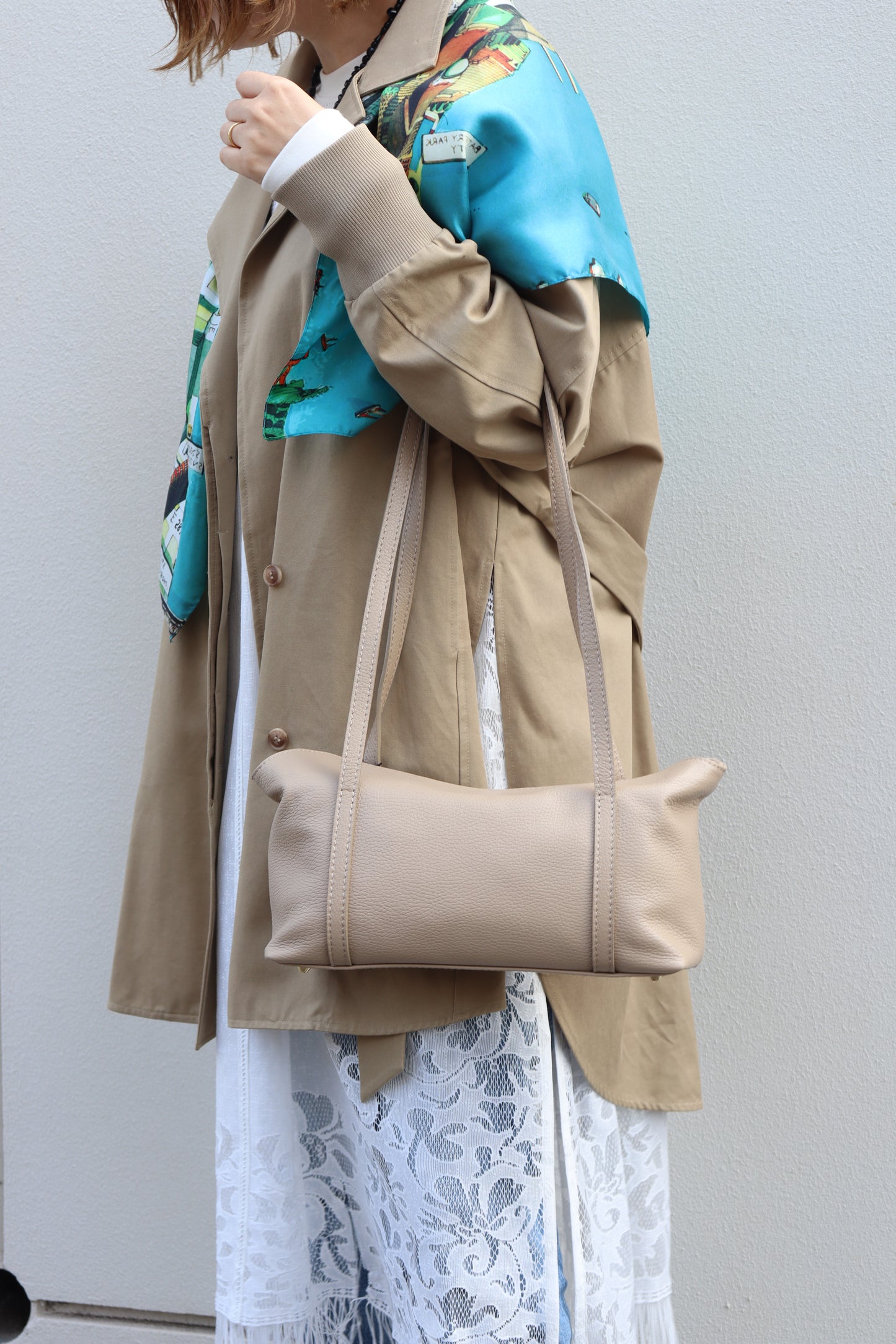 【MILLELA  FIRENZE】レクタングルショルダーバッグ