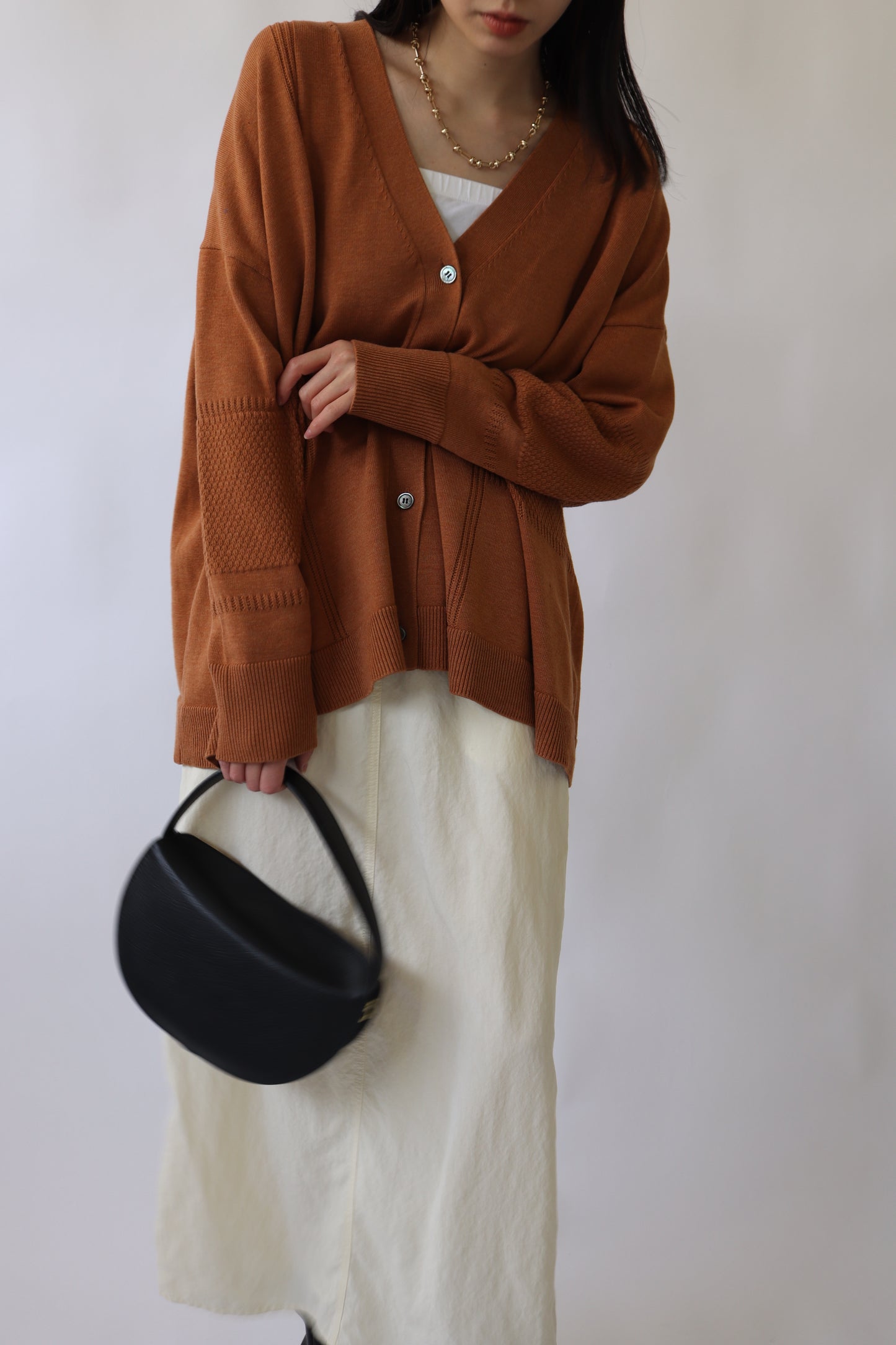 【MILLELA  FIRENZE】2WAYハーフムーンショルダーバッグ