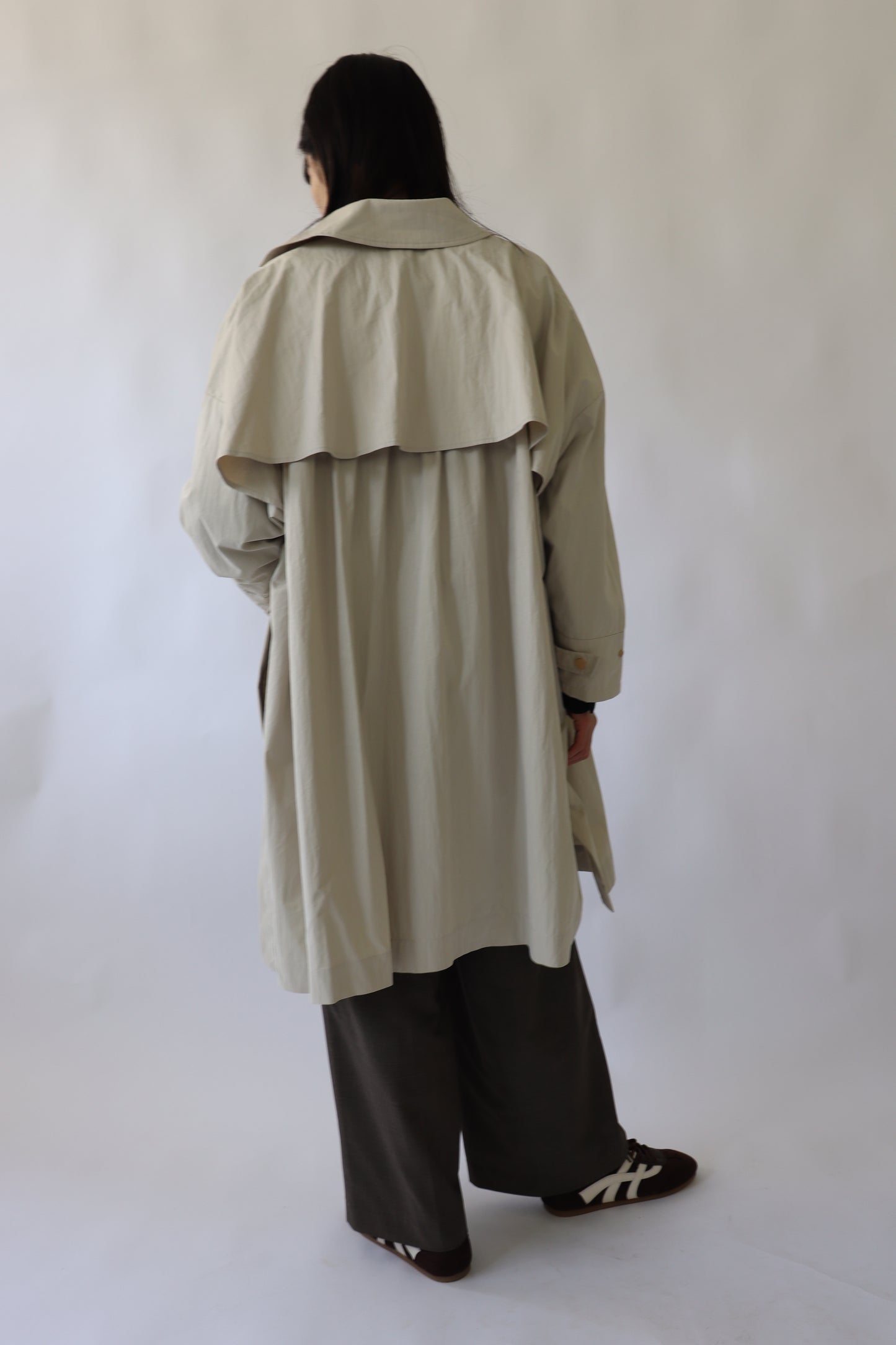 【ACUTA】フィブリルタッチテントコート