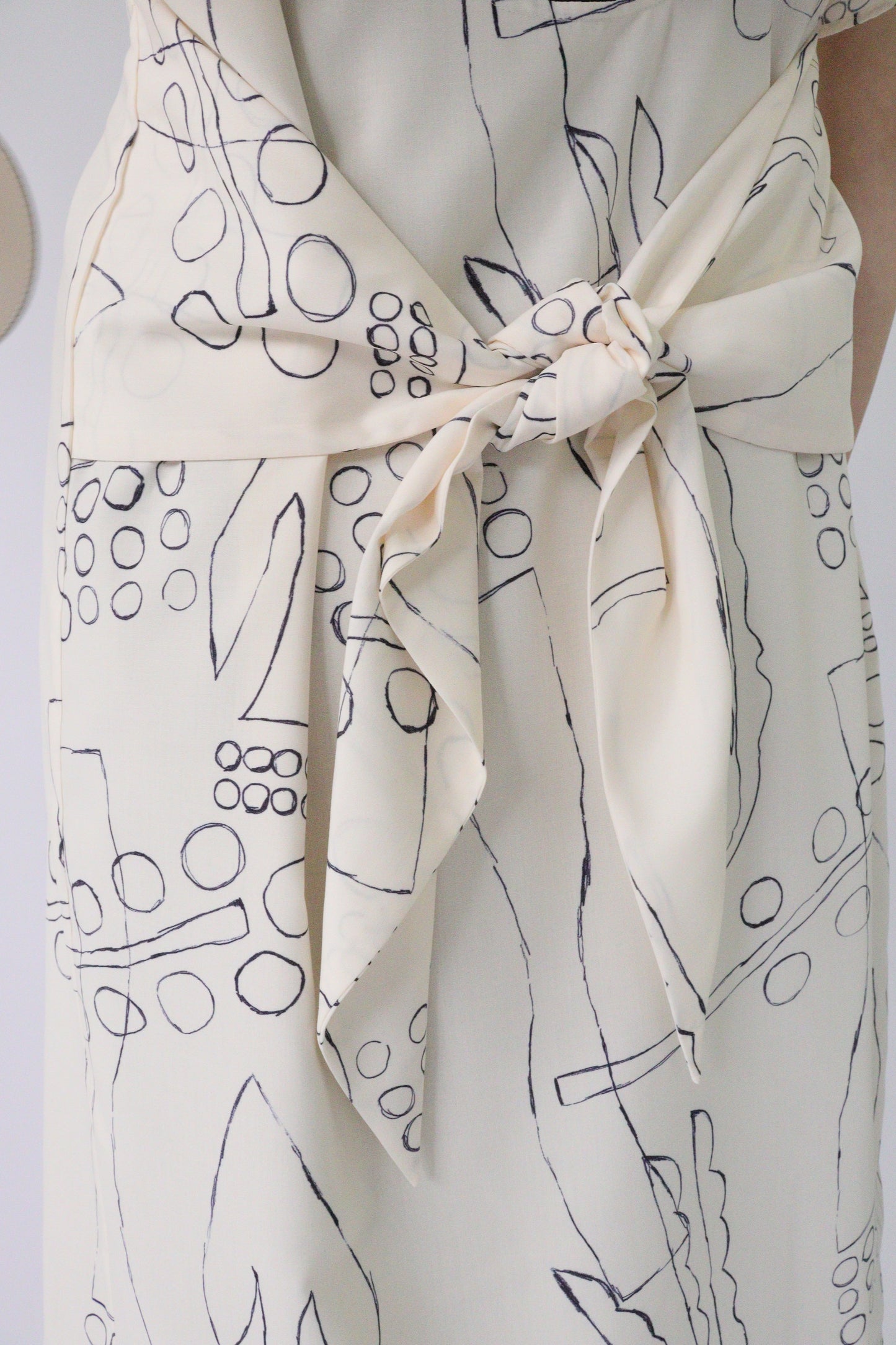 【Kazumi Doi ×ACUTA】Drawing artプリントワンピース