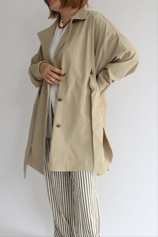 【ACUTA】 サークルヘム袖リブコート