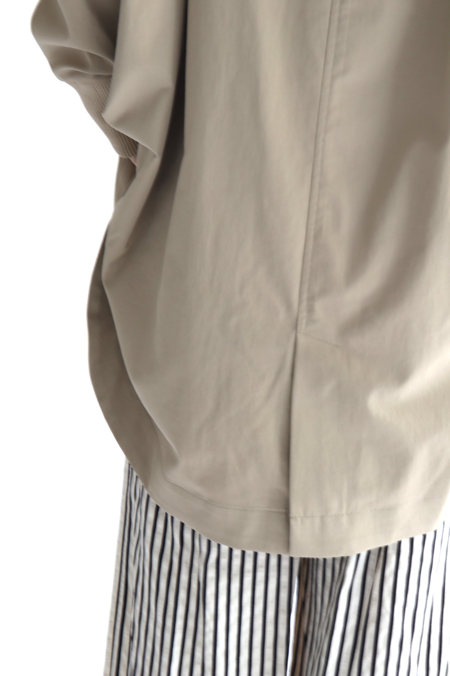 【ACUTA】 サークルヘム袖リブコート