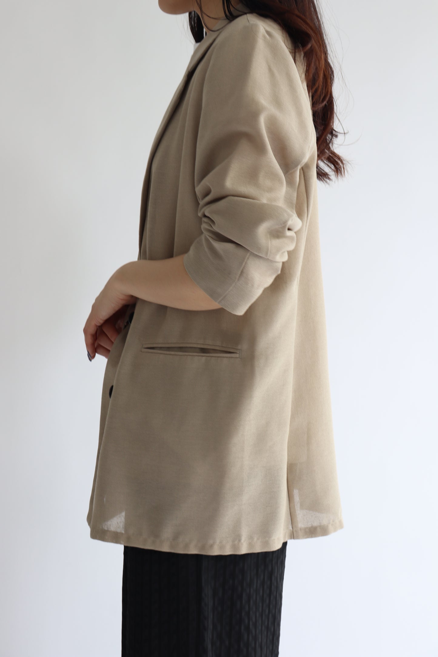 【ACUTA】シアーメッシュWブレストジャケット