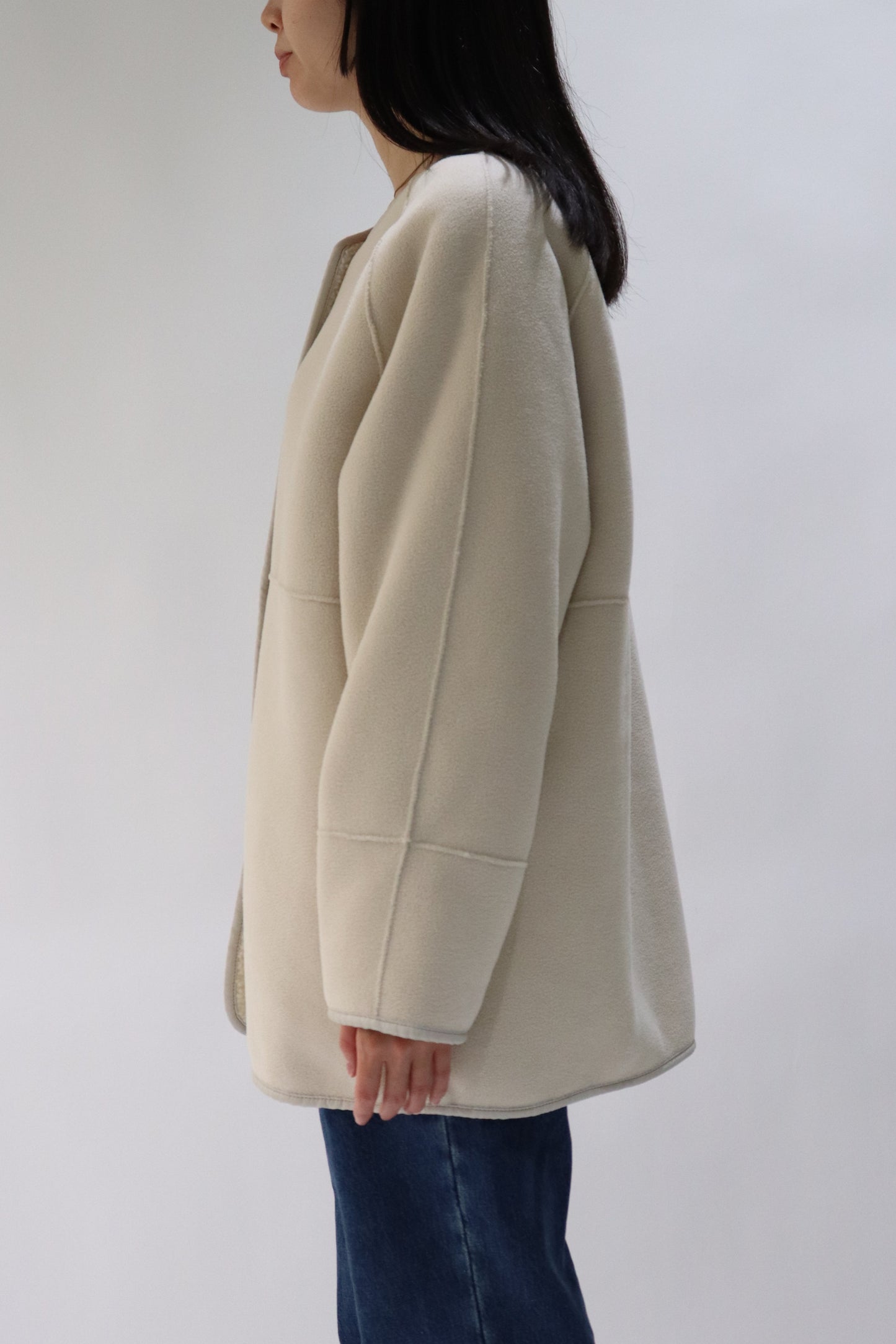 【ACUTA】【PRE ORDER】リバーシブルボアコート