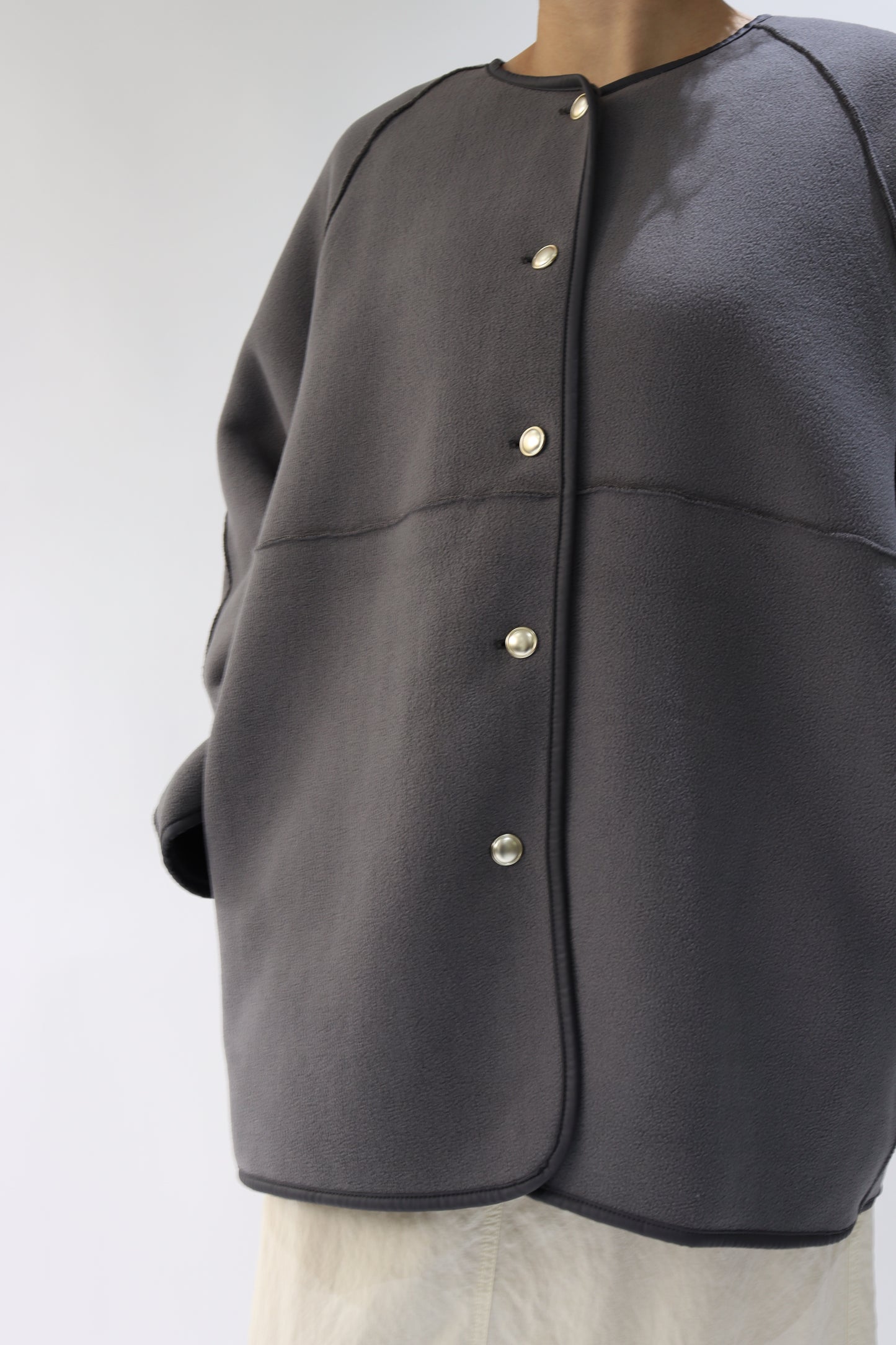 【ACUTA】【PRE ORDER】リバーシブルボアコート