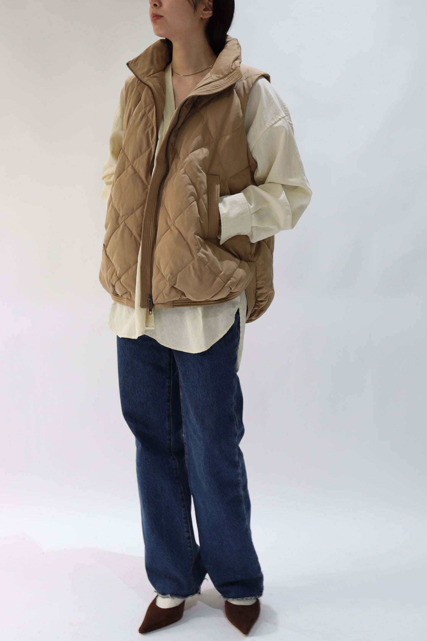 【ACUTA】【PRE ORDER】ダイヤステッチダウンベスト