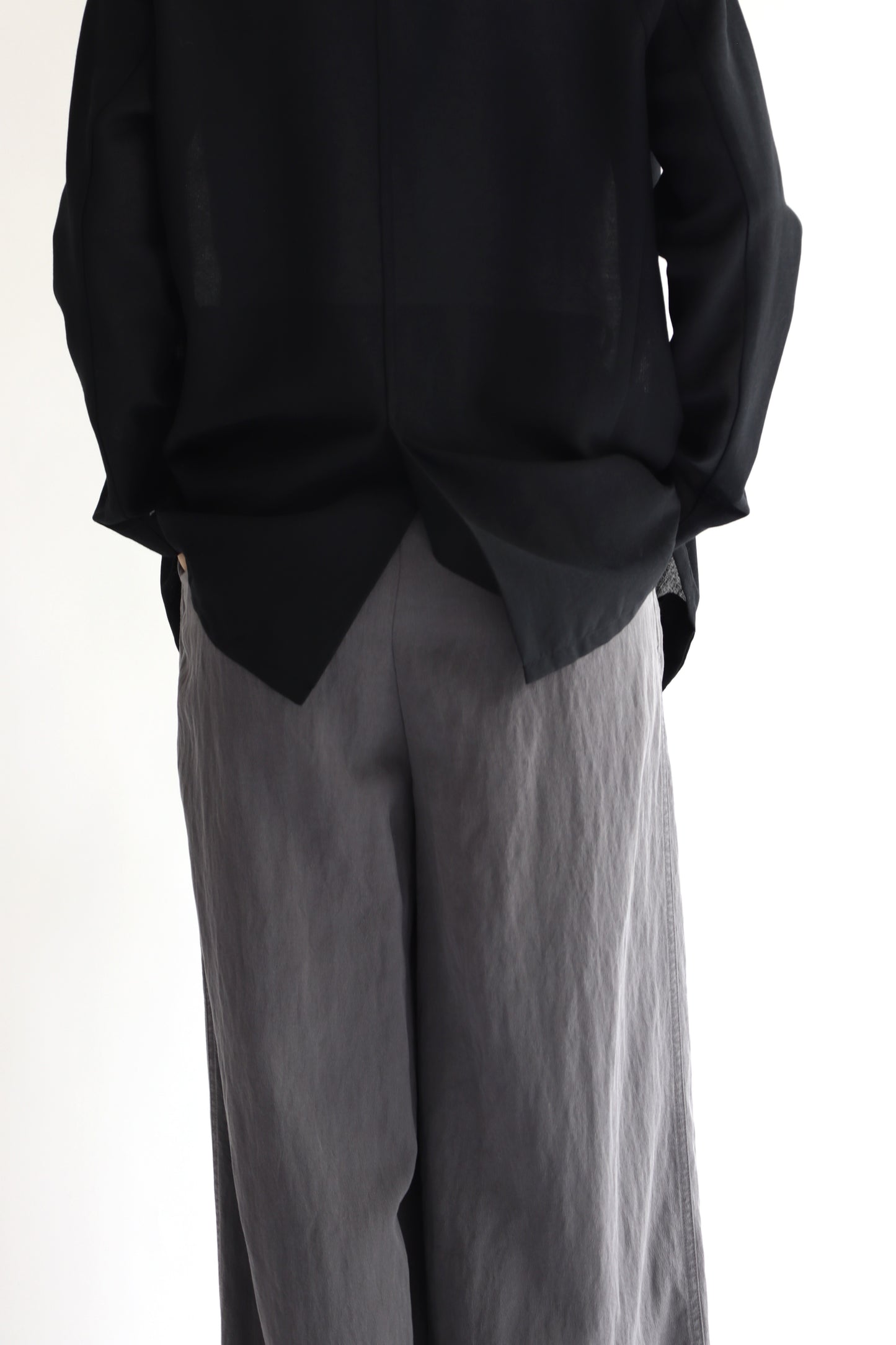 【ACUTA】バイオ加工ワンタックパンツ