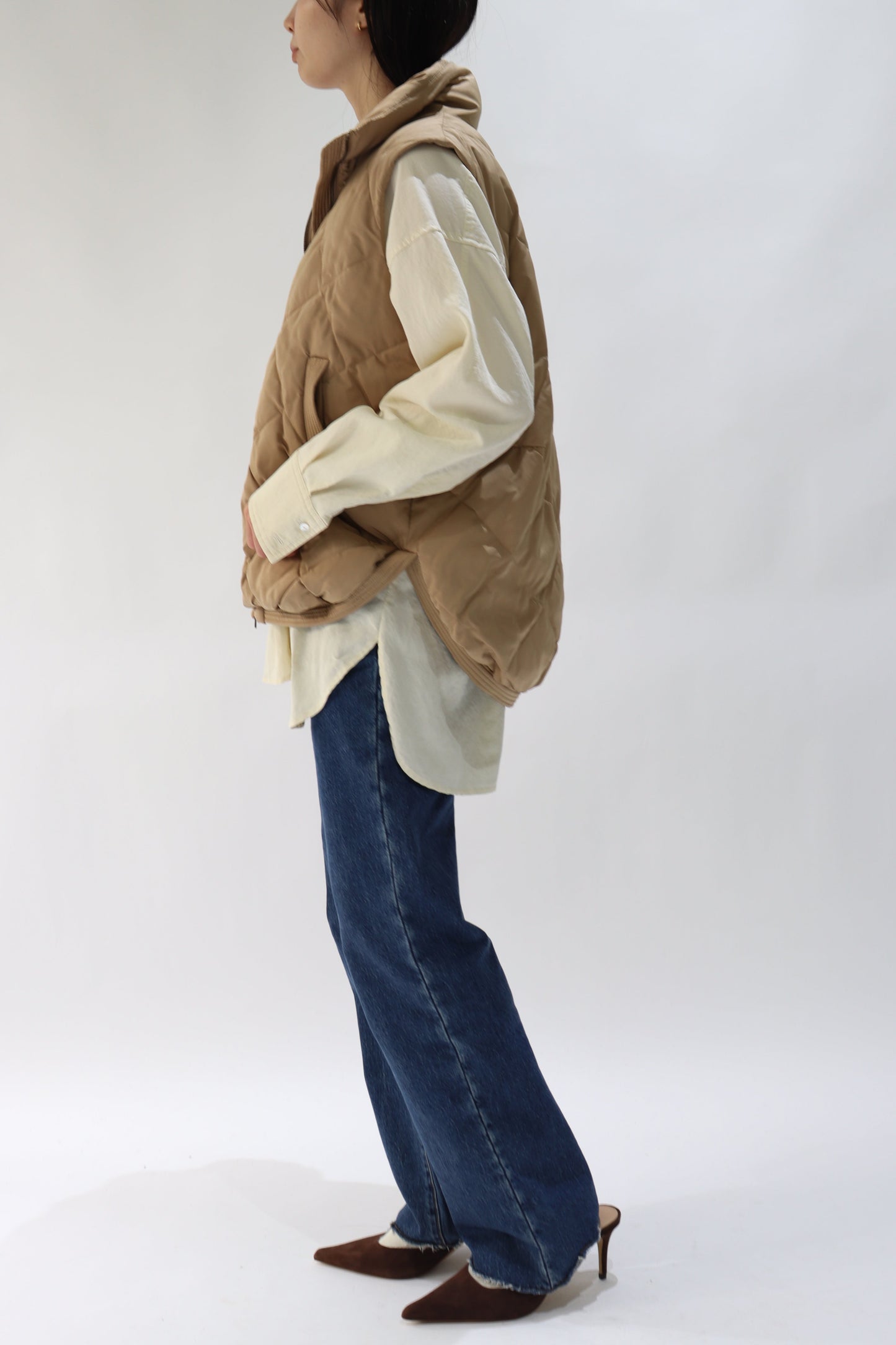 【ACUTA】【PRE ORDER】ダイヤステッチダウンベスト
