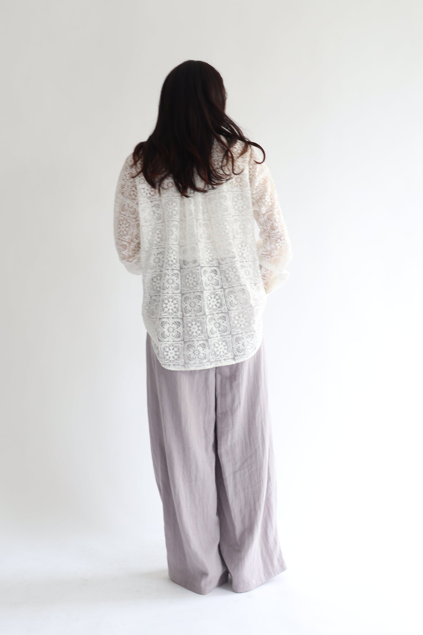 【ACUTA】バイオ加工ワンタックパンツ