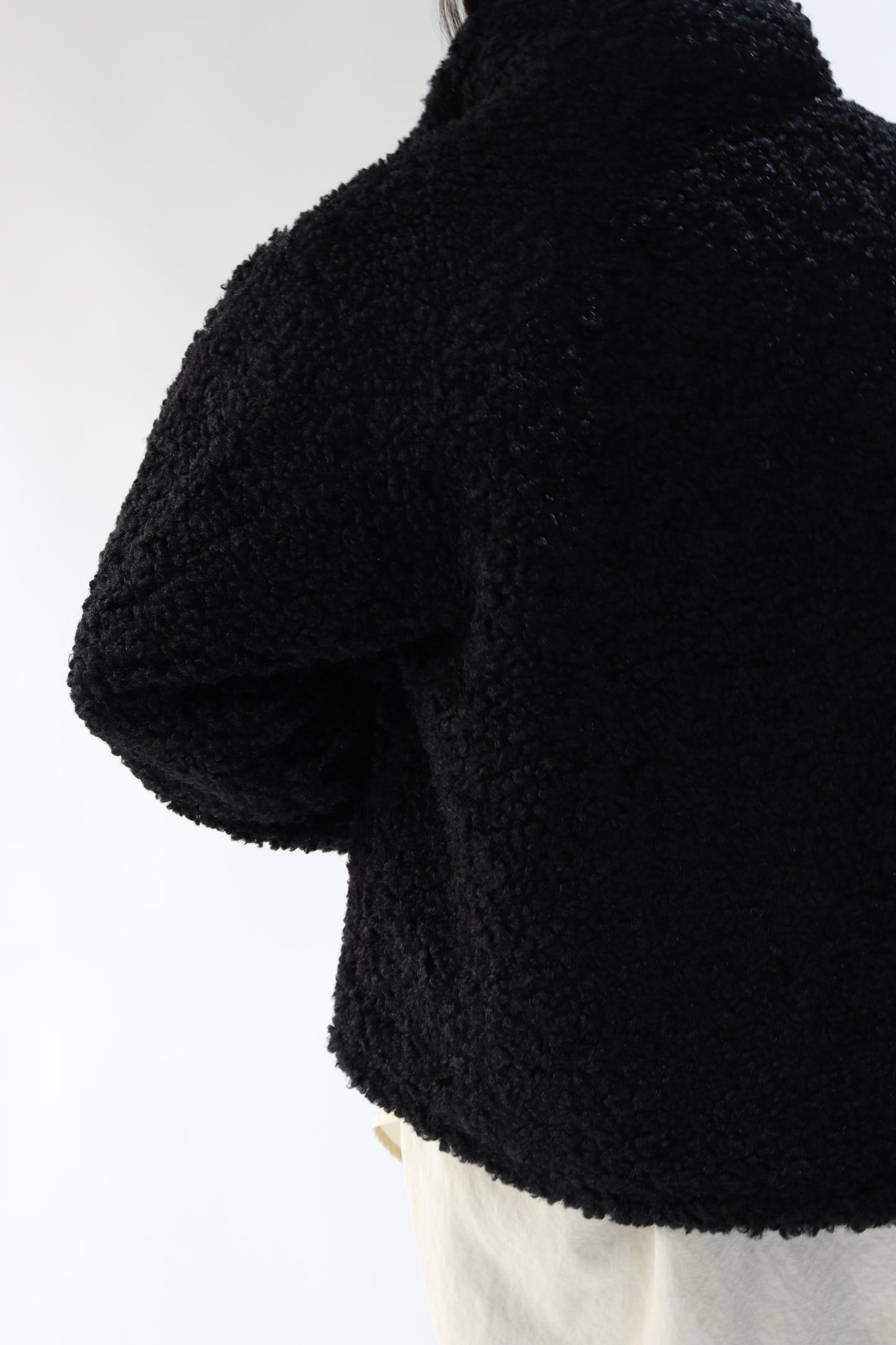 【ACUTA】【PRE ORDER】 スタンドカラーボアブルゾン