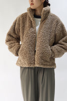 【ACUTA】【PRE ORDER】 スタンドカラーボアブルゾン